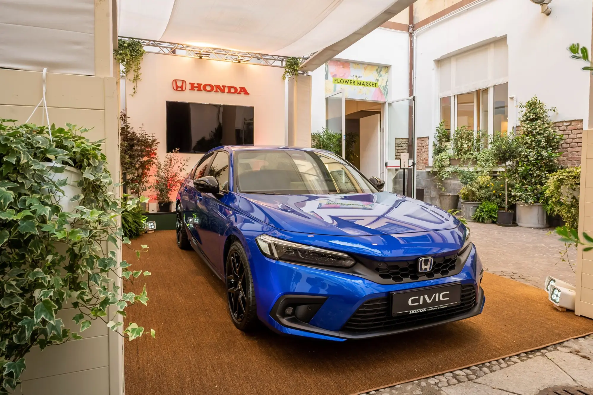 Nuova Honda Civic: debutto al Fuori Salone di Milano durante la Design Week