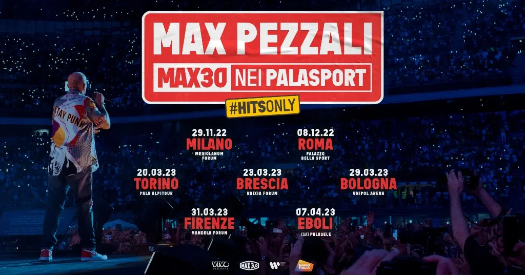 PalaSele di Eboli: al via oggi le prevendite online per MAX30