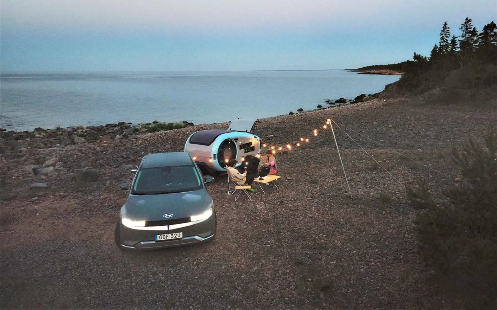 Potenza elettrica: IONIQ 5 pronta al traino per le avventure estive