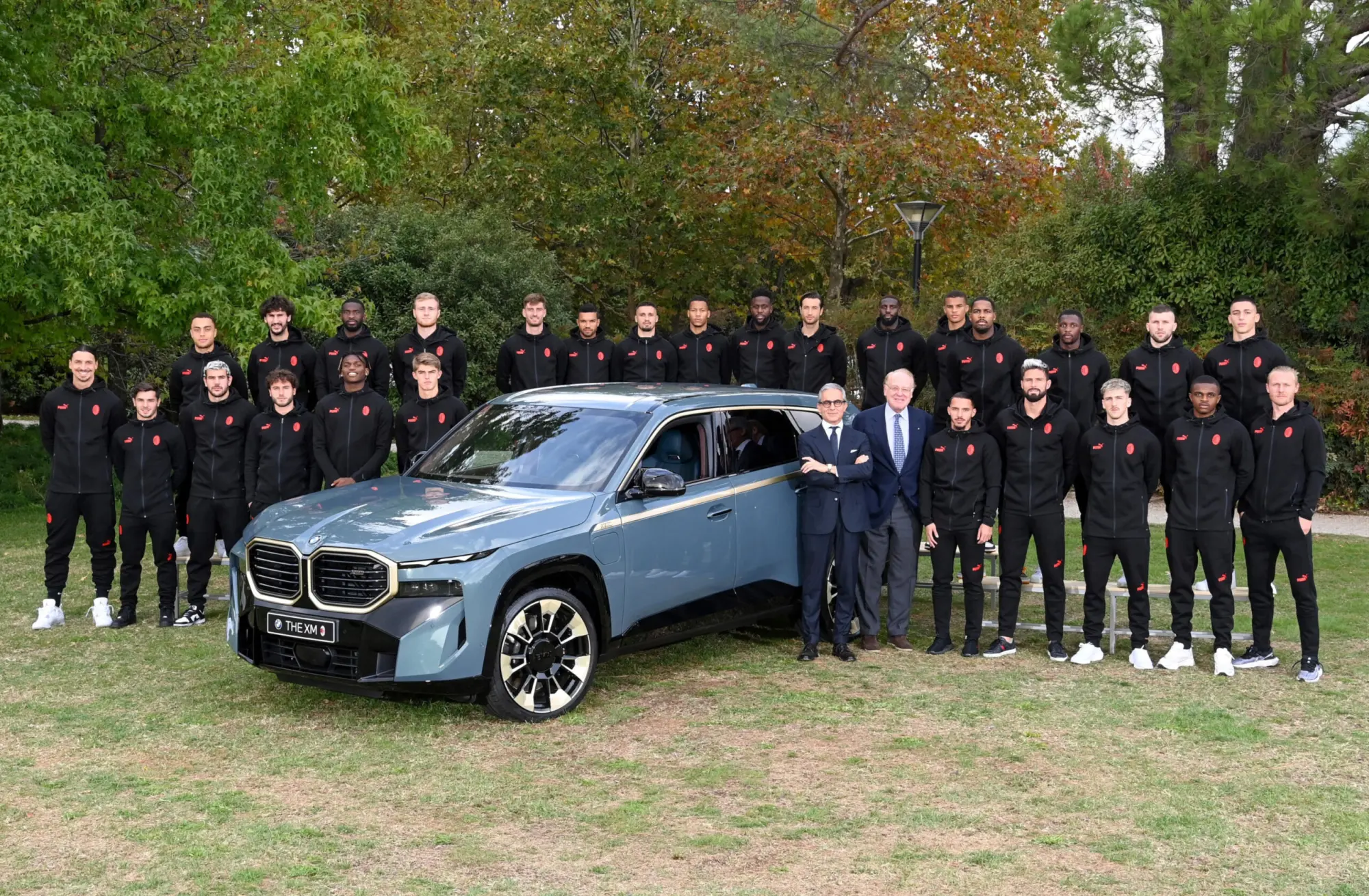 Una flotta di BMW per l' AC Milan