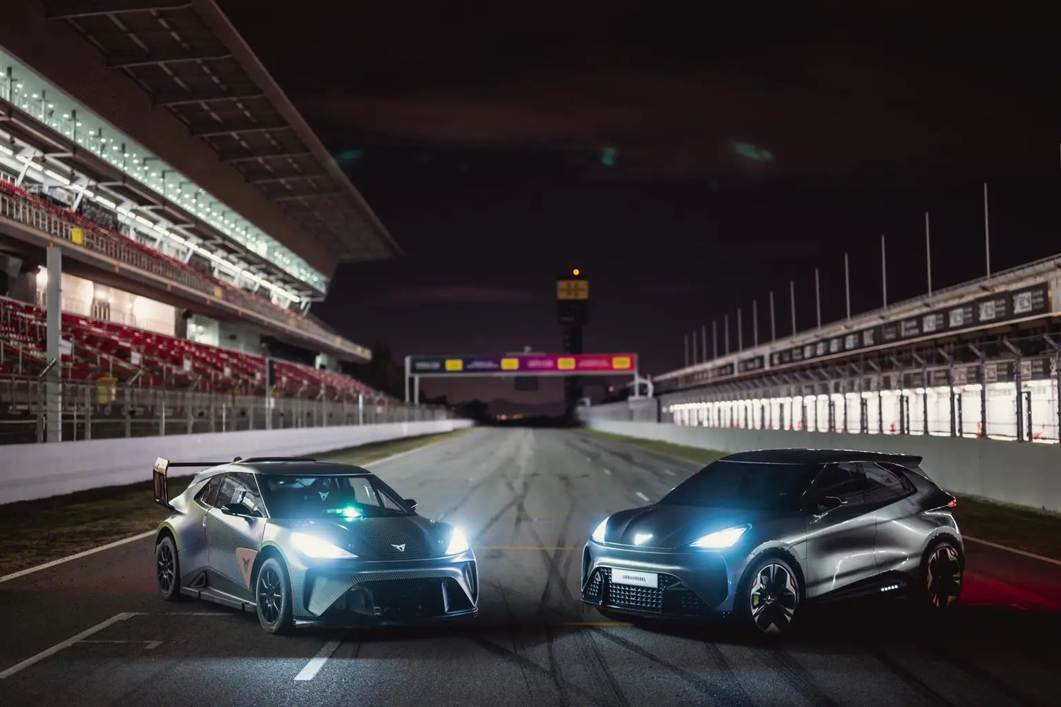 CUPRA UrbanRebel Racing Concept: alla prova sul circuito di Montmelò