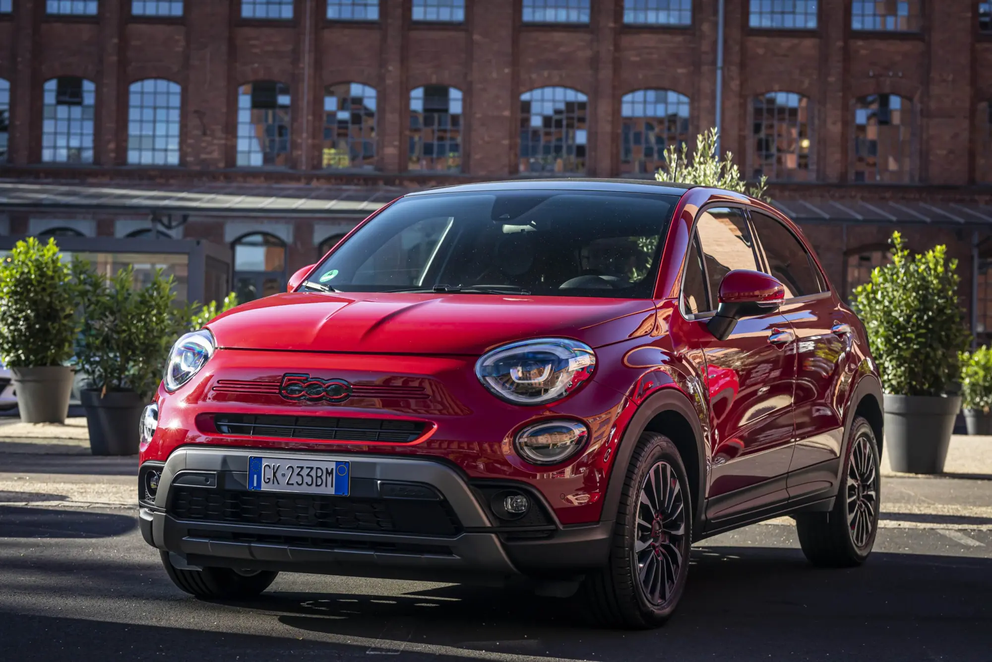 Fiat 500X Hybrid (Red): stilosa con sprint