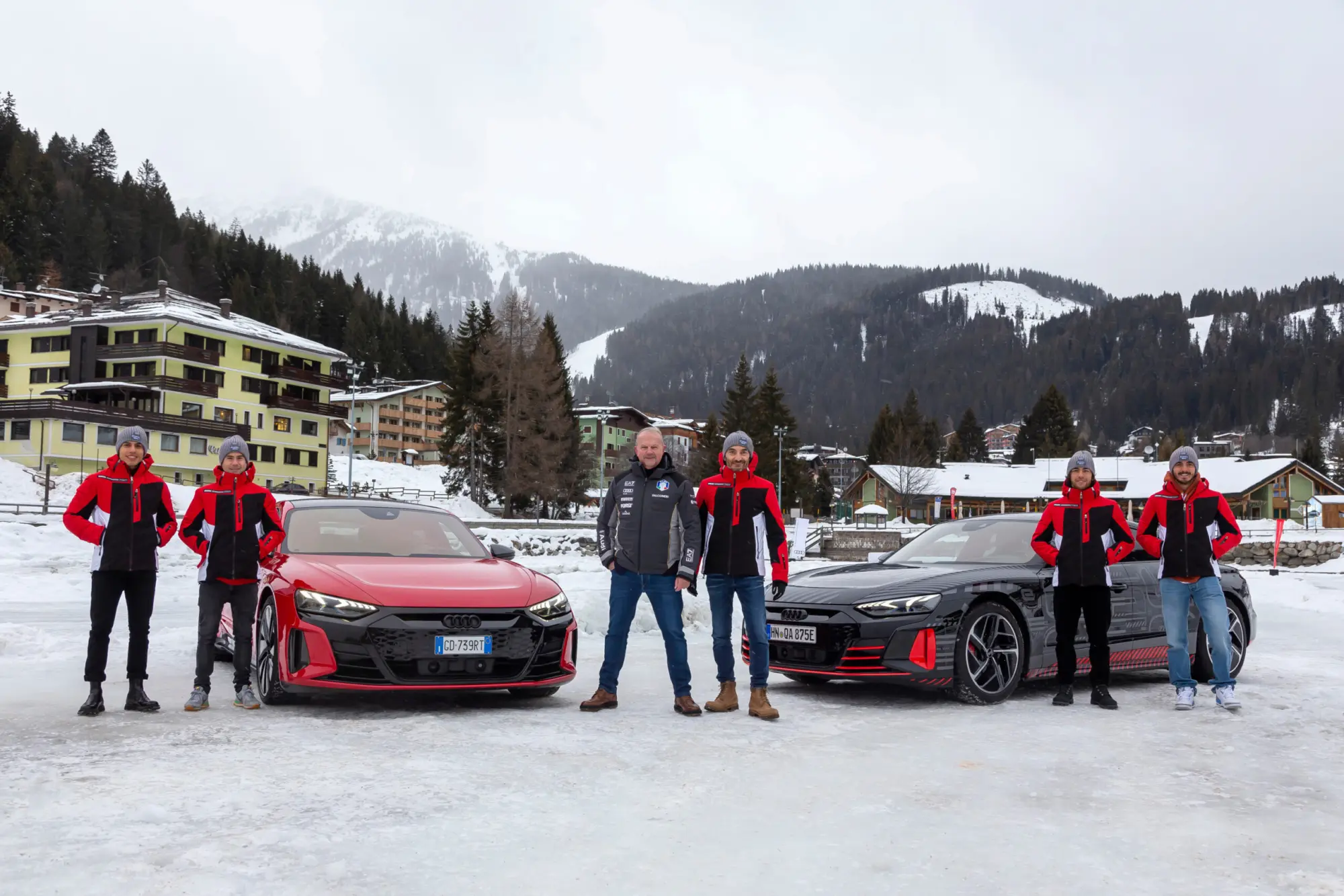 Audi e Campiglio accolgono i team ufficiali Ducati MotoGP e Superbike 2023