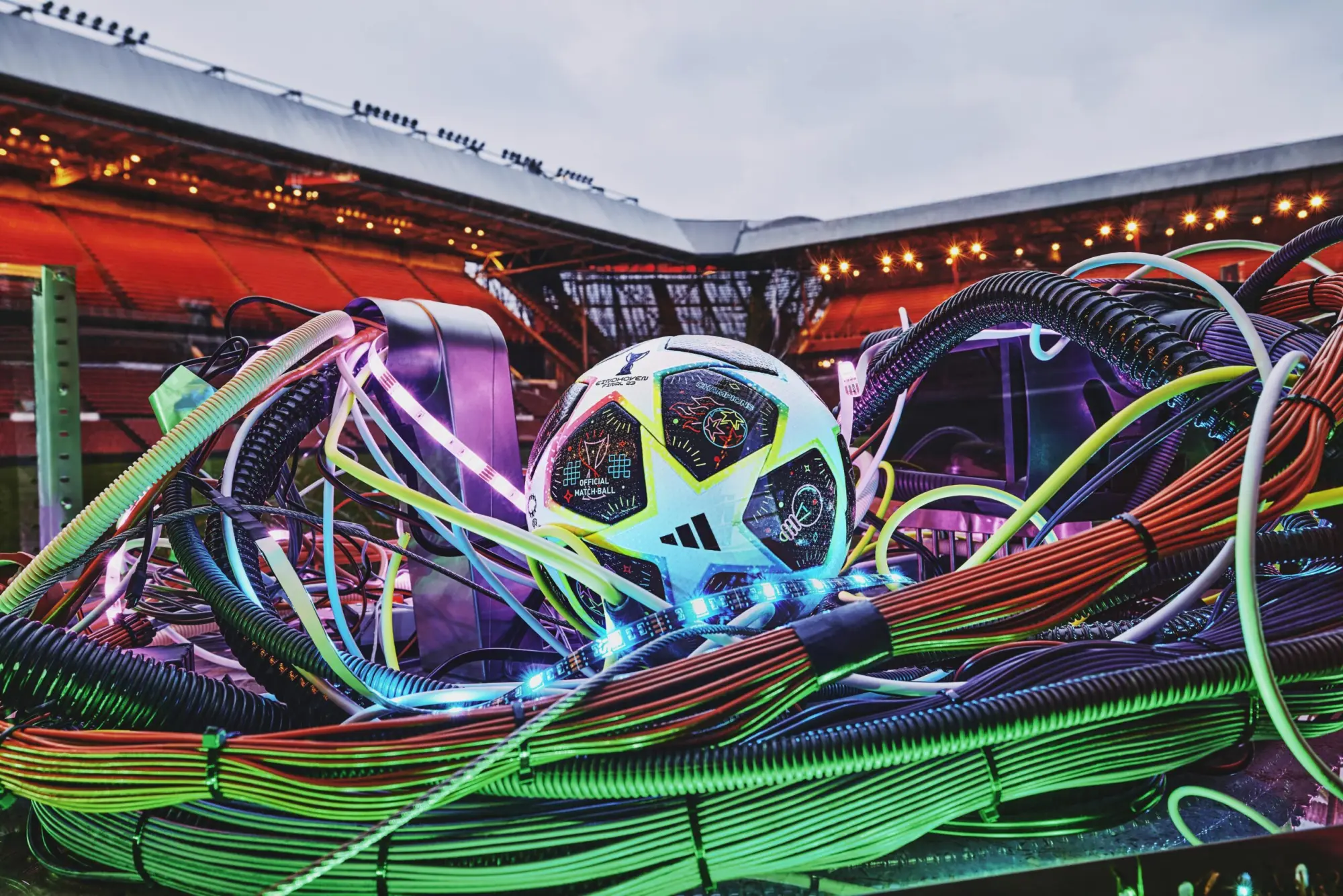 adidas presenta il pallone "UWCL Pro Ball Eindhoven"