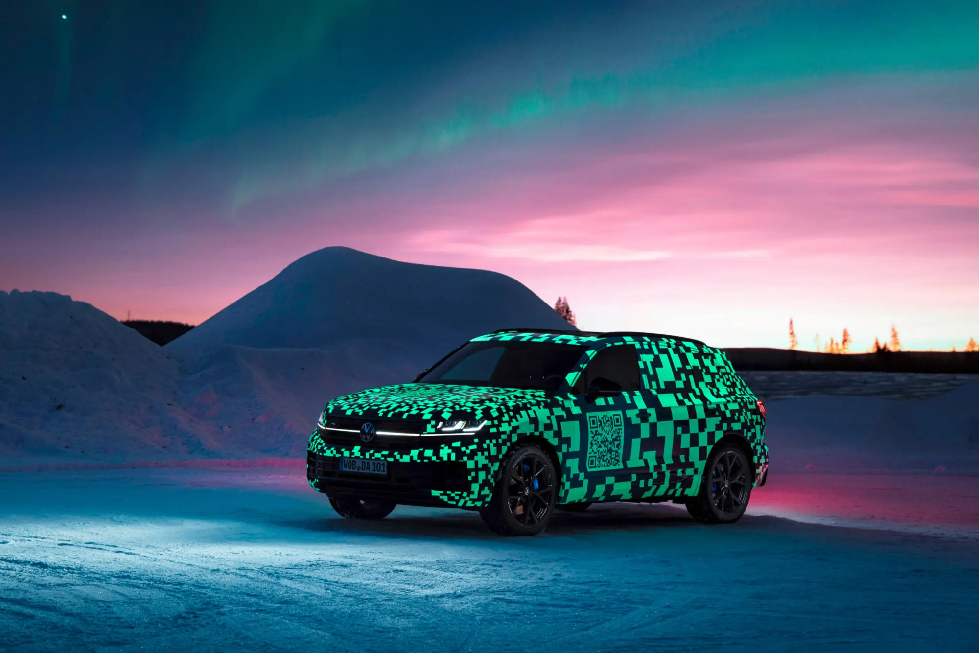 Volkswagen: test finali vicino al Circolo Polare Artico per la Nuova Touareg