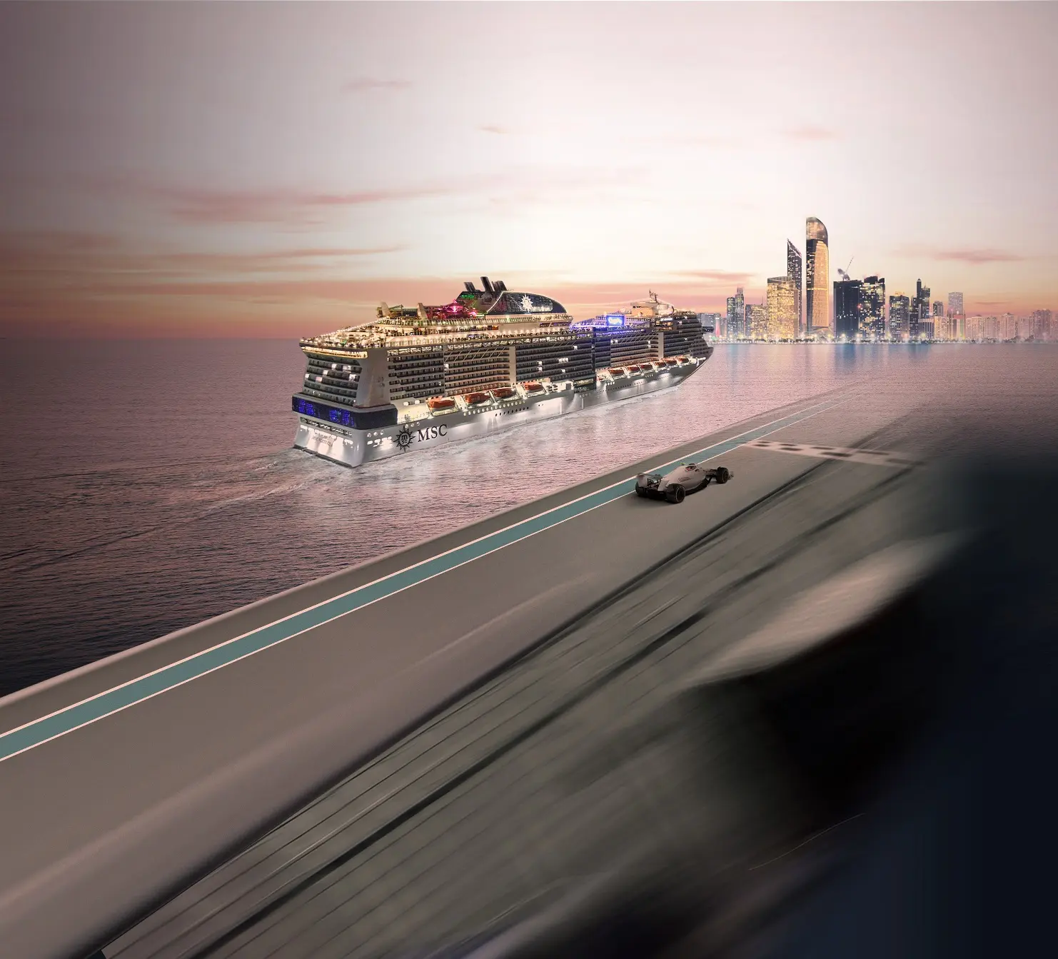 GP di Abu Dhabi a bordo di MSC Virtuosa: un'esperienza indimenticabile di lusso e divertimento