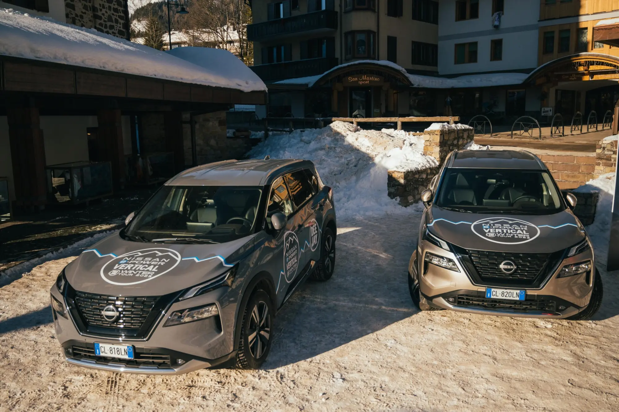 Nissan: grande successo per X-Trail e-POWER al Vertical Winter Tour 2023