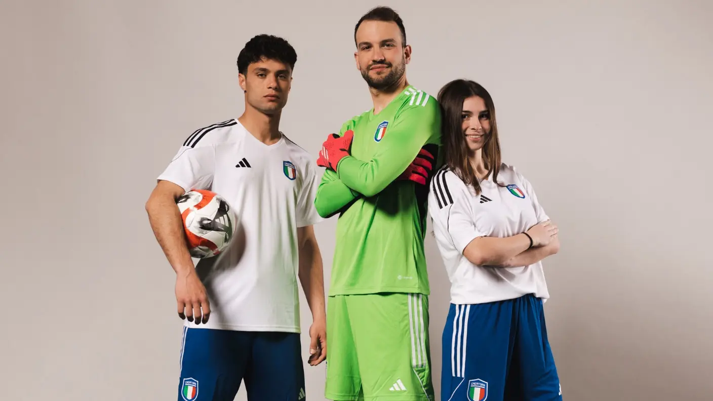 adidas e la Nazionale Creators insieme per promuovere lo sport alle nuove generazioni