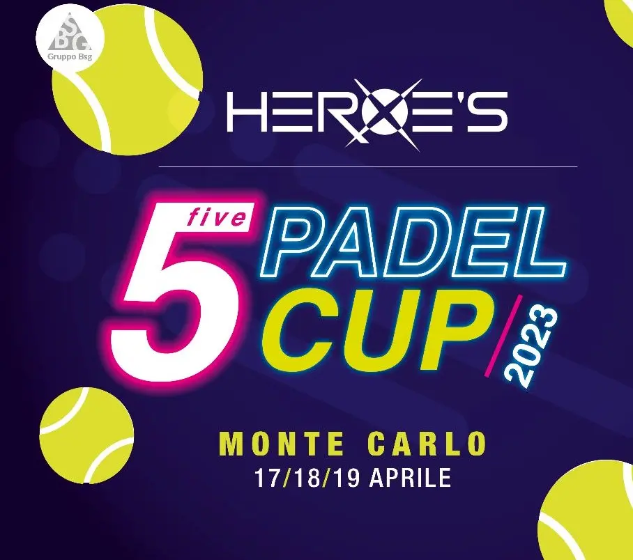 Le stelle del calcio a Monte Carlo per la "Heroe’s Five Padel Cup"