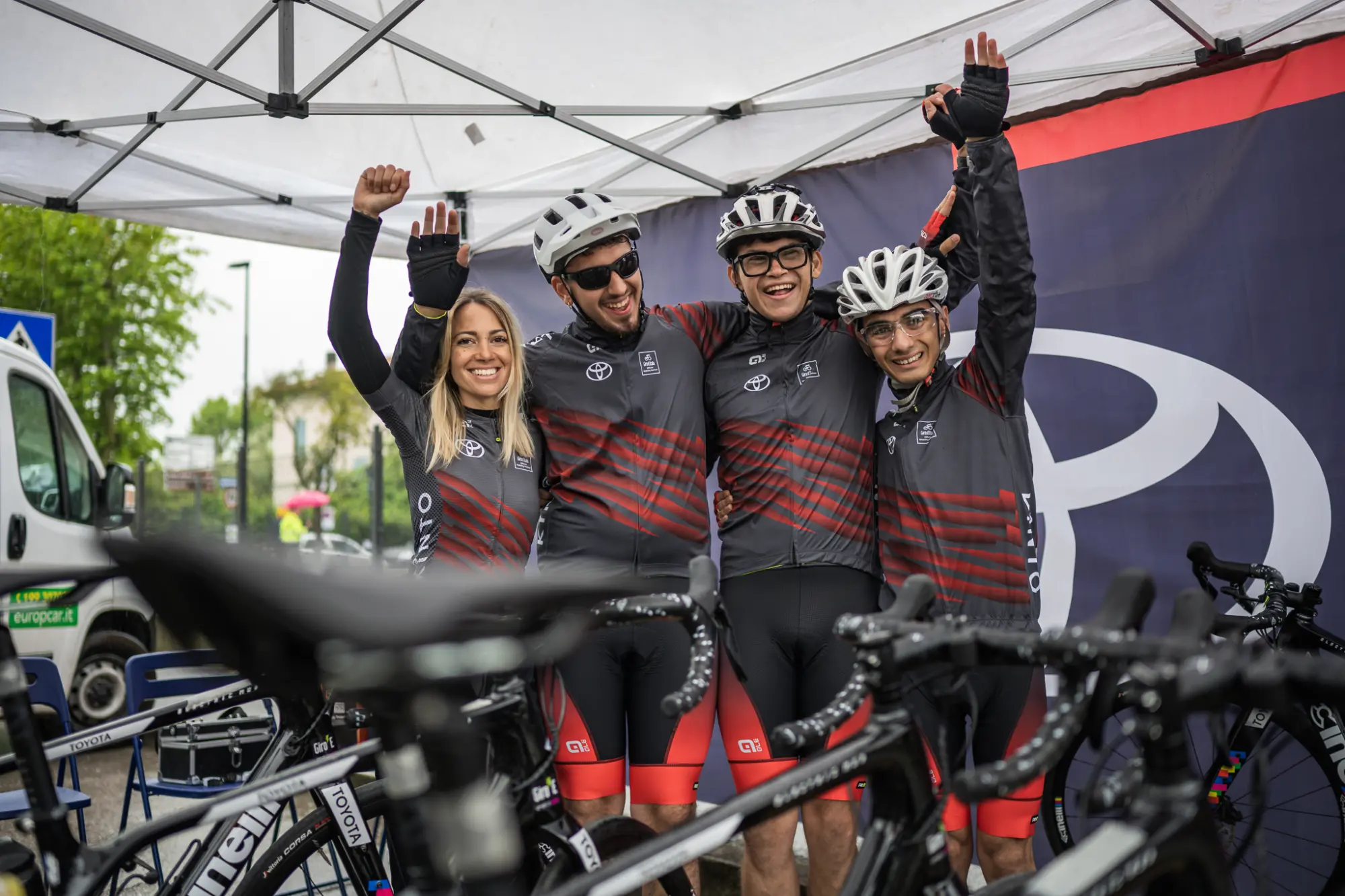 Al Giro d'Italia 2023 vince l’inclusività con Toyota e Special Olympics