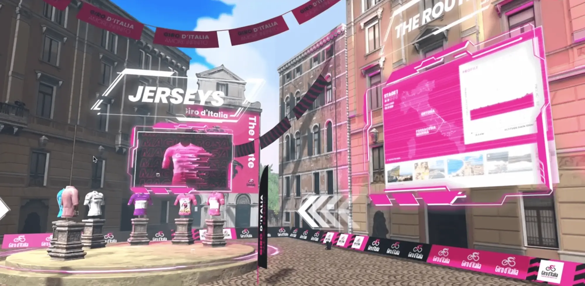 Il Giro d'Italia lancia il Metagiro: lo spazio virtuale per gli appassionati della Corsa Rosa