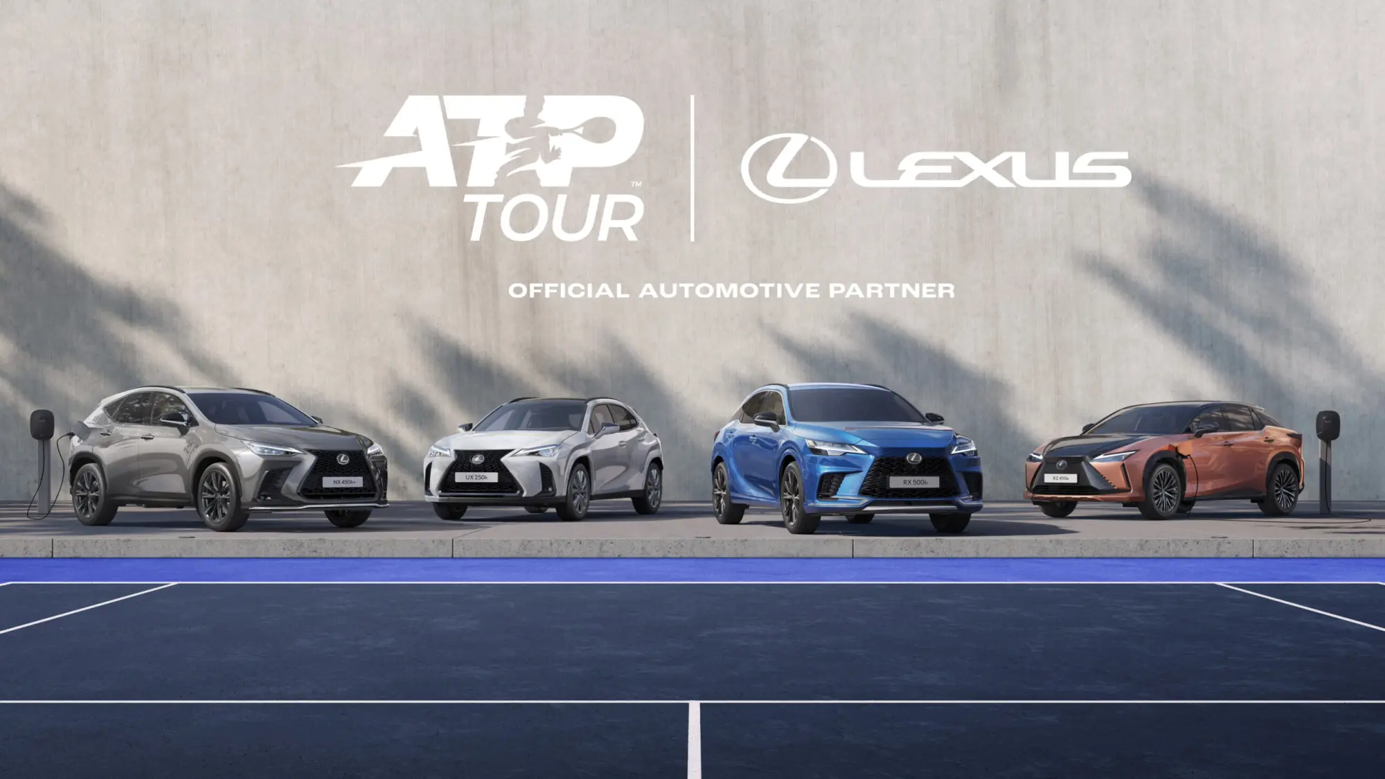 Lexus diventa il partner ufficiale dell'ATP Tour e delle Nitto ATP Finals