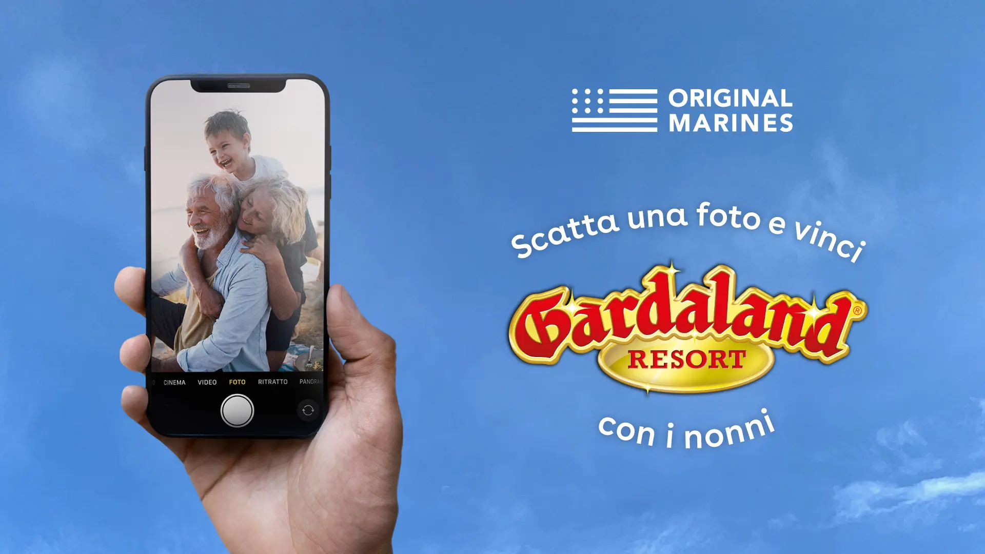 “Vinci Gardaland con i nonni”: il concorso di Original Marines per celebrare i nonni