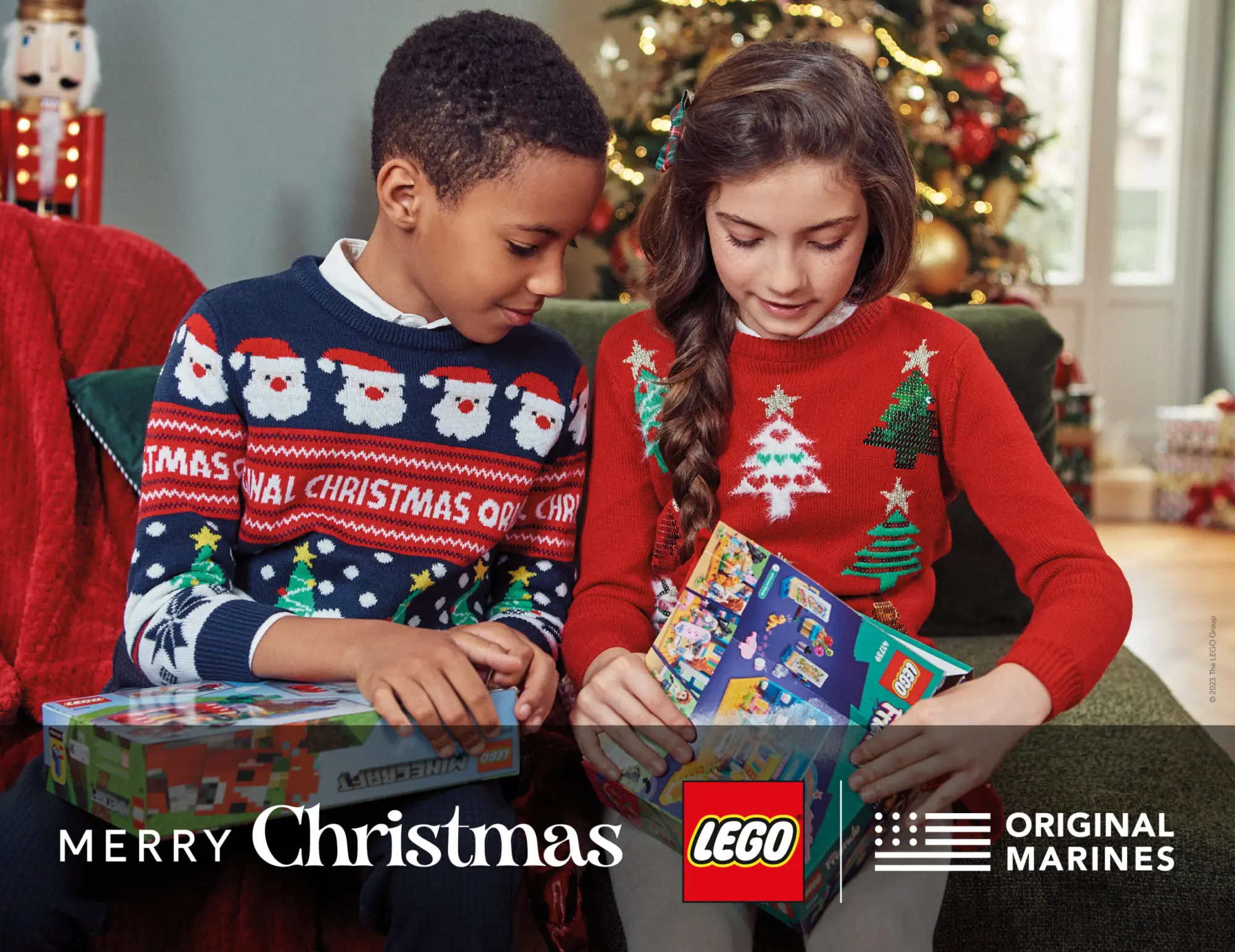 Original Marines e Lego Italia insieme per il Natale 2023