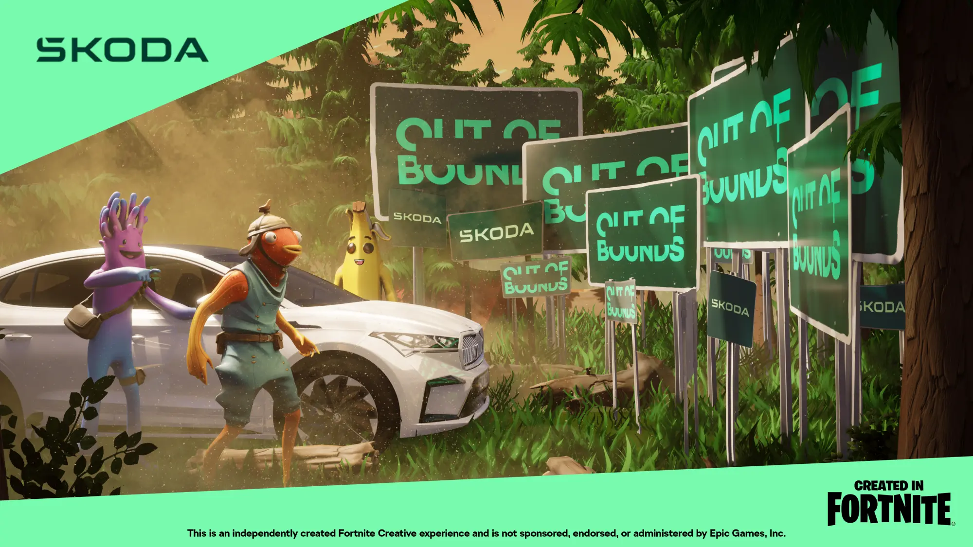 Škoda Auto: avventura digitale "Out of Bounds Odyssey" su Fortnite