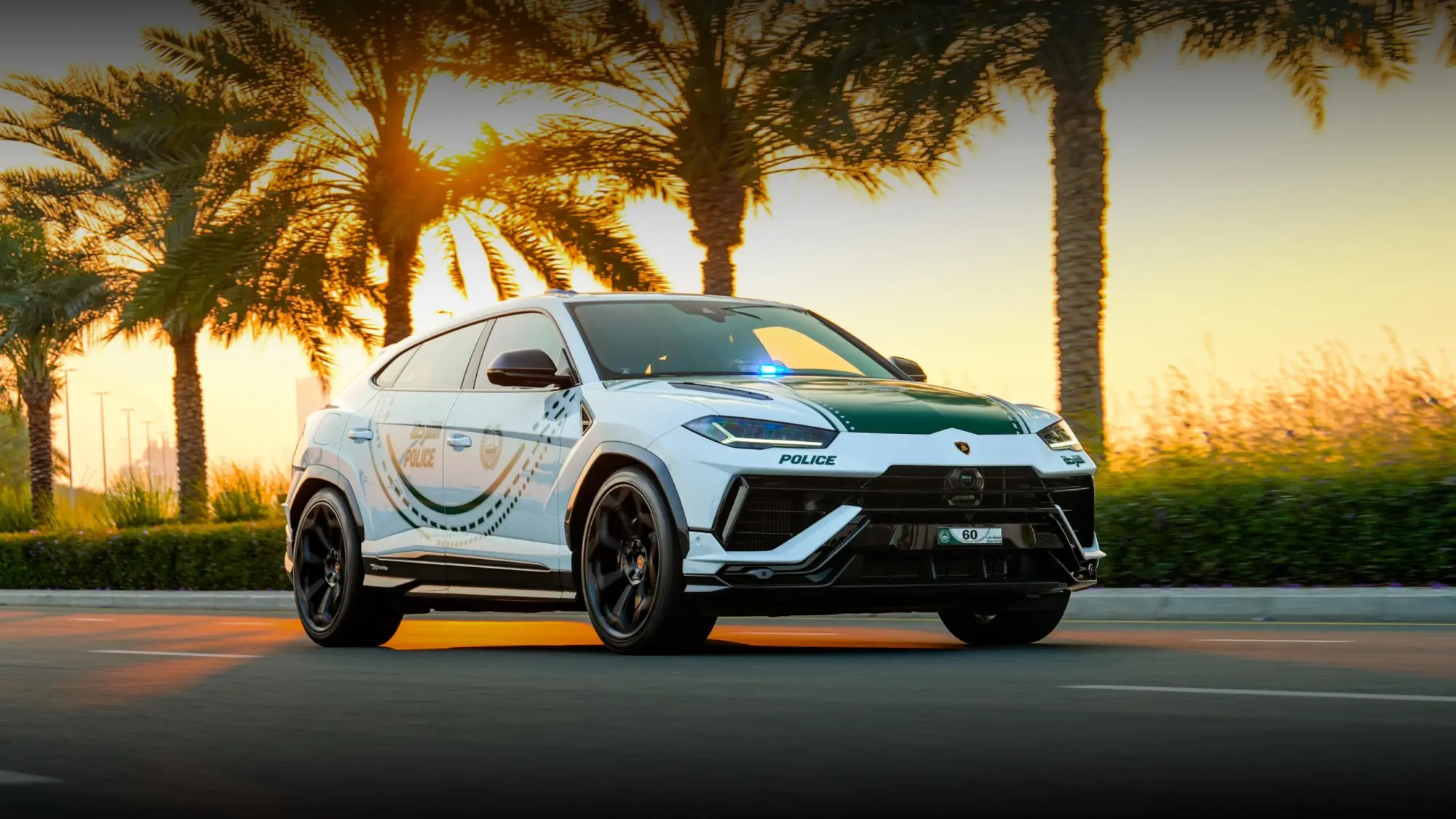 Lamborghini Urus Performante entra in servizio per la Polizia di Dubai