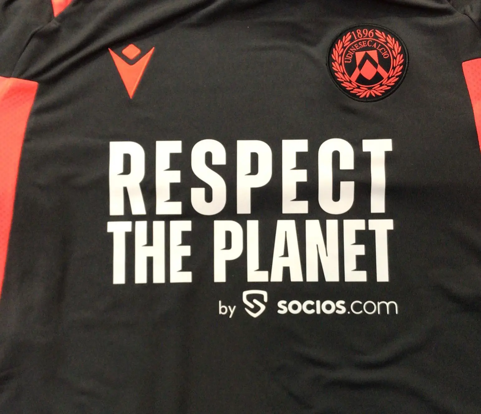 L' Udinese Calcio "Respect the Planet"