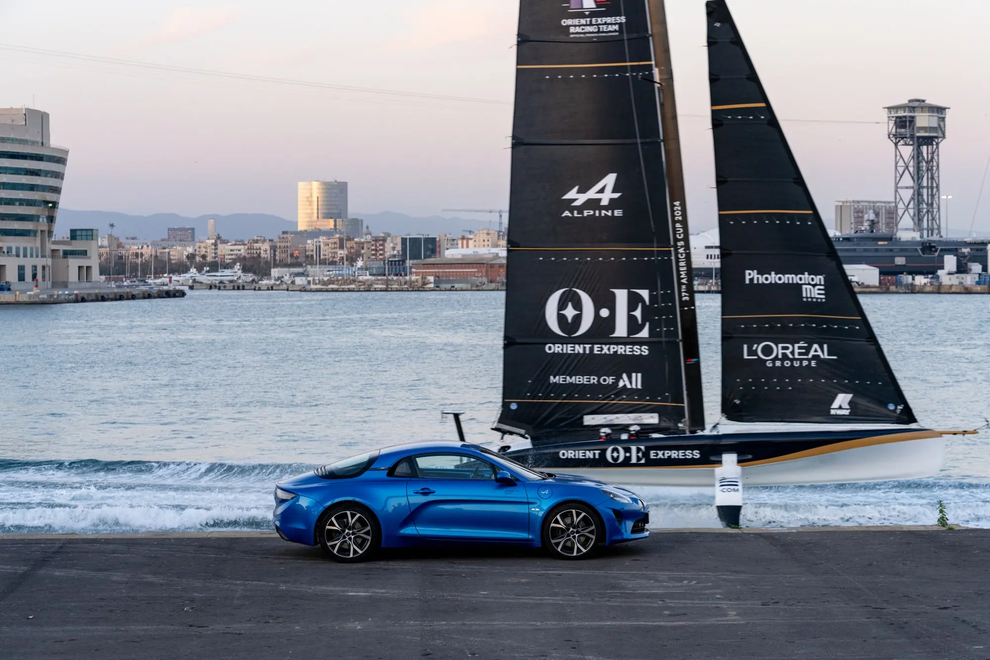 America’s Cup 2024: Alpine a fianco di Orient Express Racing Team