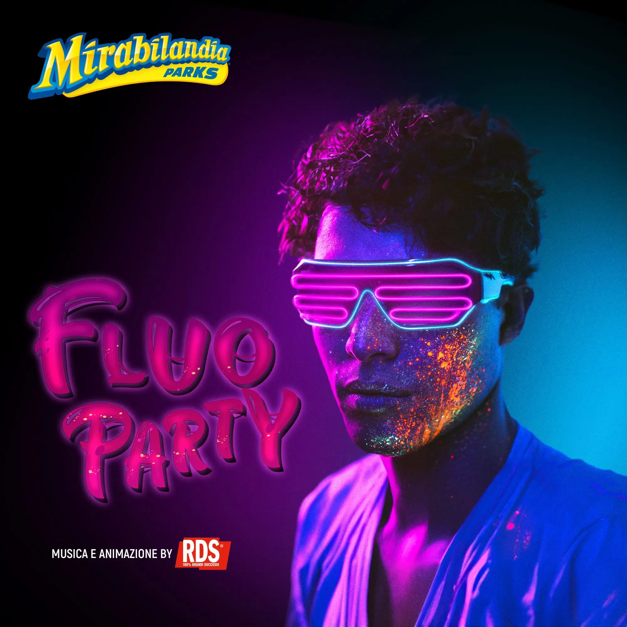Fluo Party 2024: l'evento dell'estate a Mirabilandia