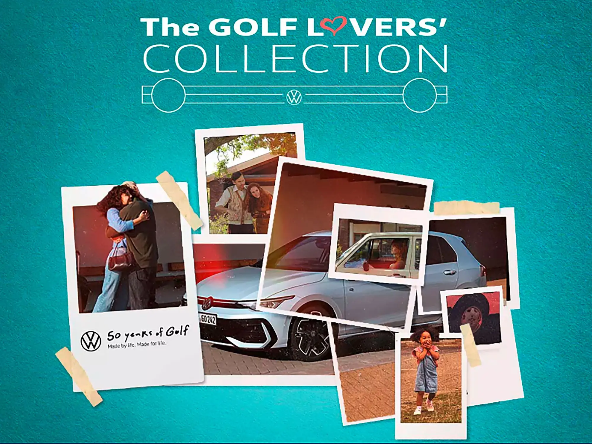 "The Golf Lovers’ Collection": un concorso per i 50 anni della Volkswagen Golf