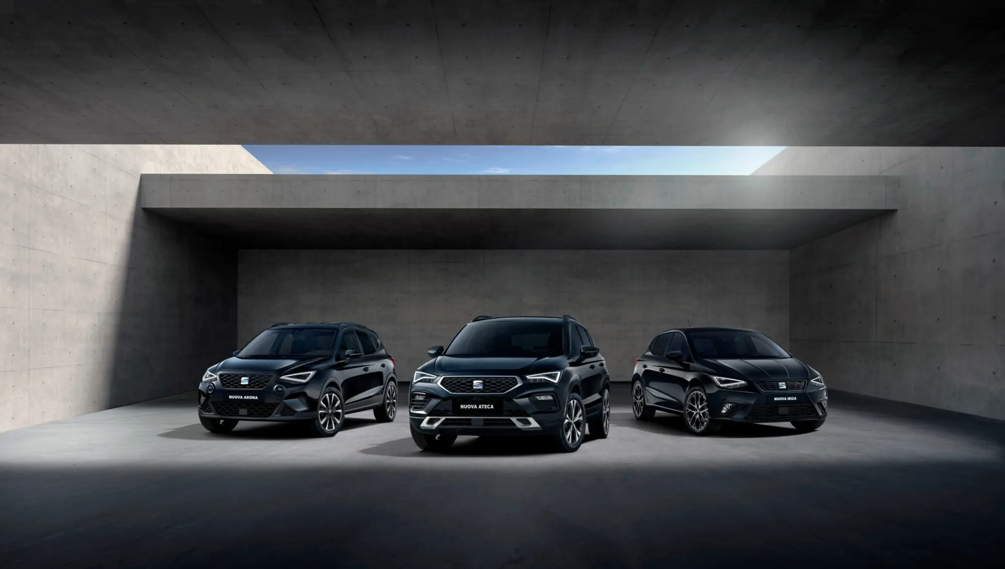 Black Edition: dopo la nuova Arona, la gamma SEAT si completa con le nuove Ibiza e Ateca