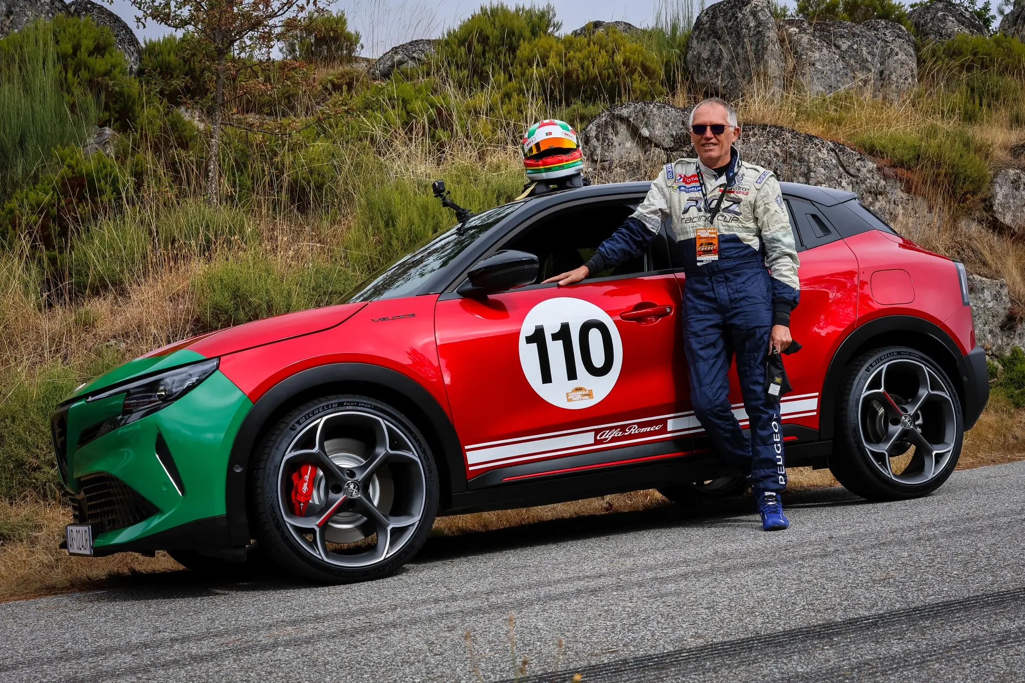 Alfa Romeo: Carlos Tavares al volante della Junior Veloce al Caramulo Motorfestival