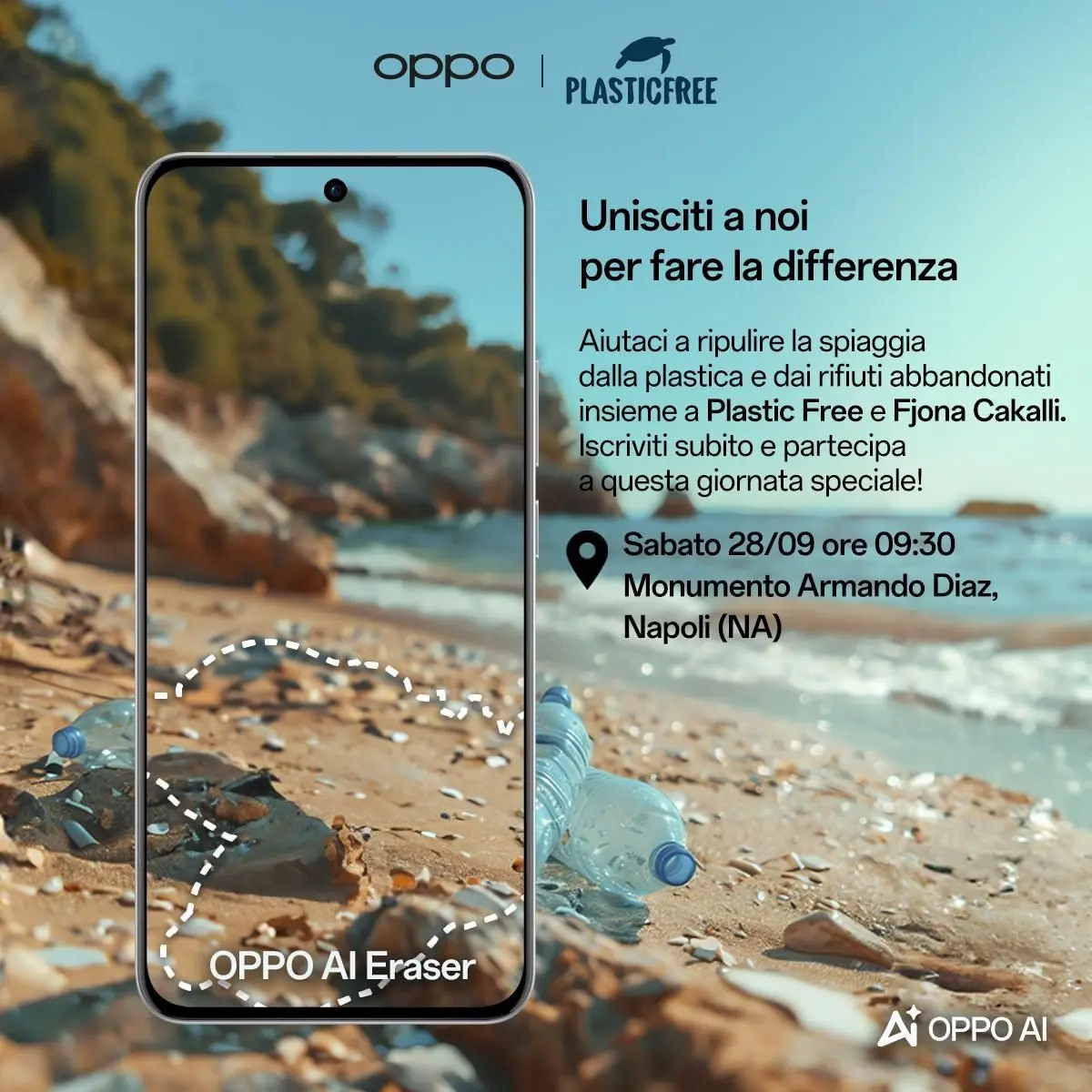 OPPO e Plastic Free: insieme per un futuro sostenibile