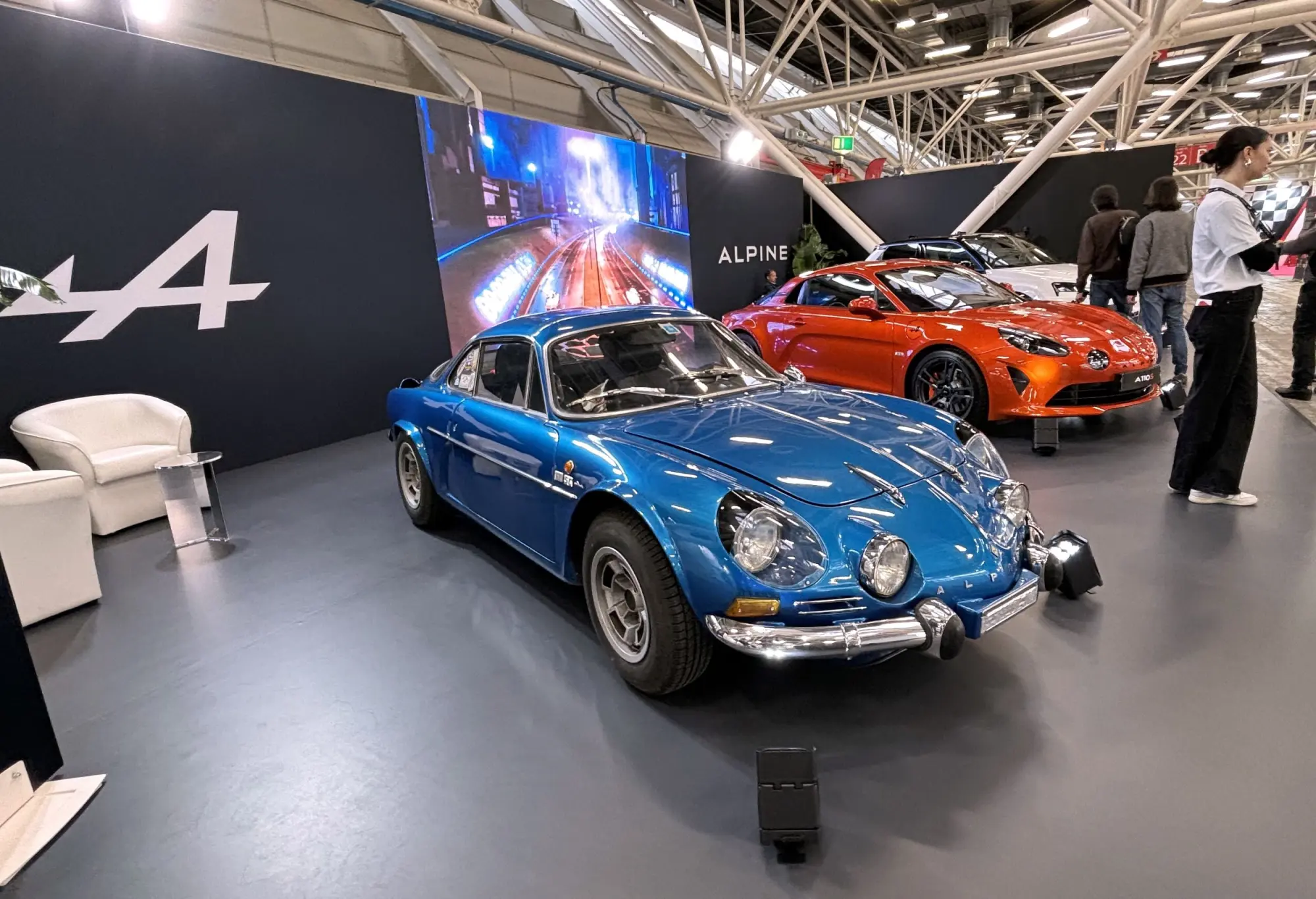 Alpine al Salone Auto Moto d'Epoca con la nuova A290