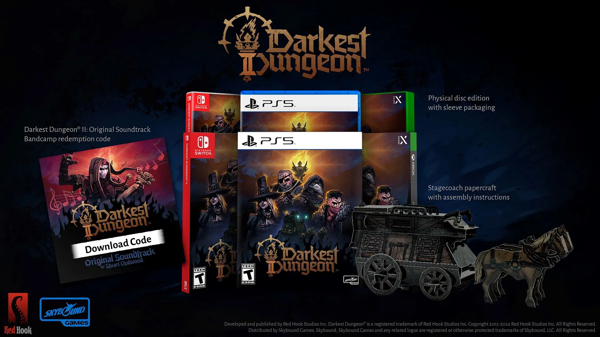 Darkest Dungeon II: da oggi disponibile in edizione fisica