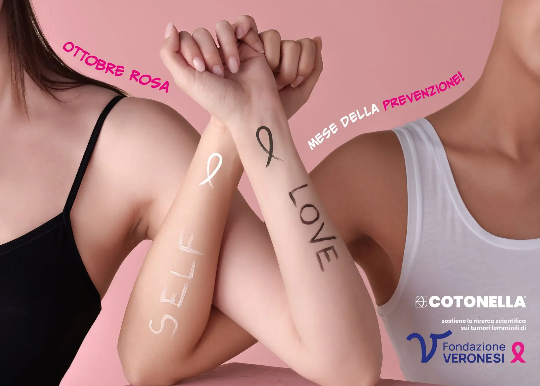 Cotonella insieme a "Fondazione Veronesi"