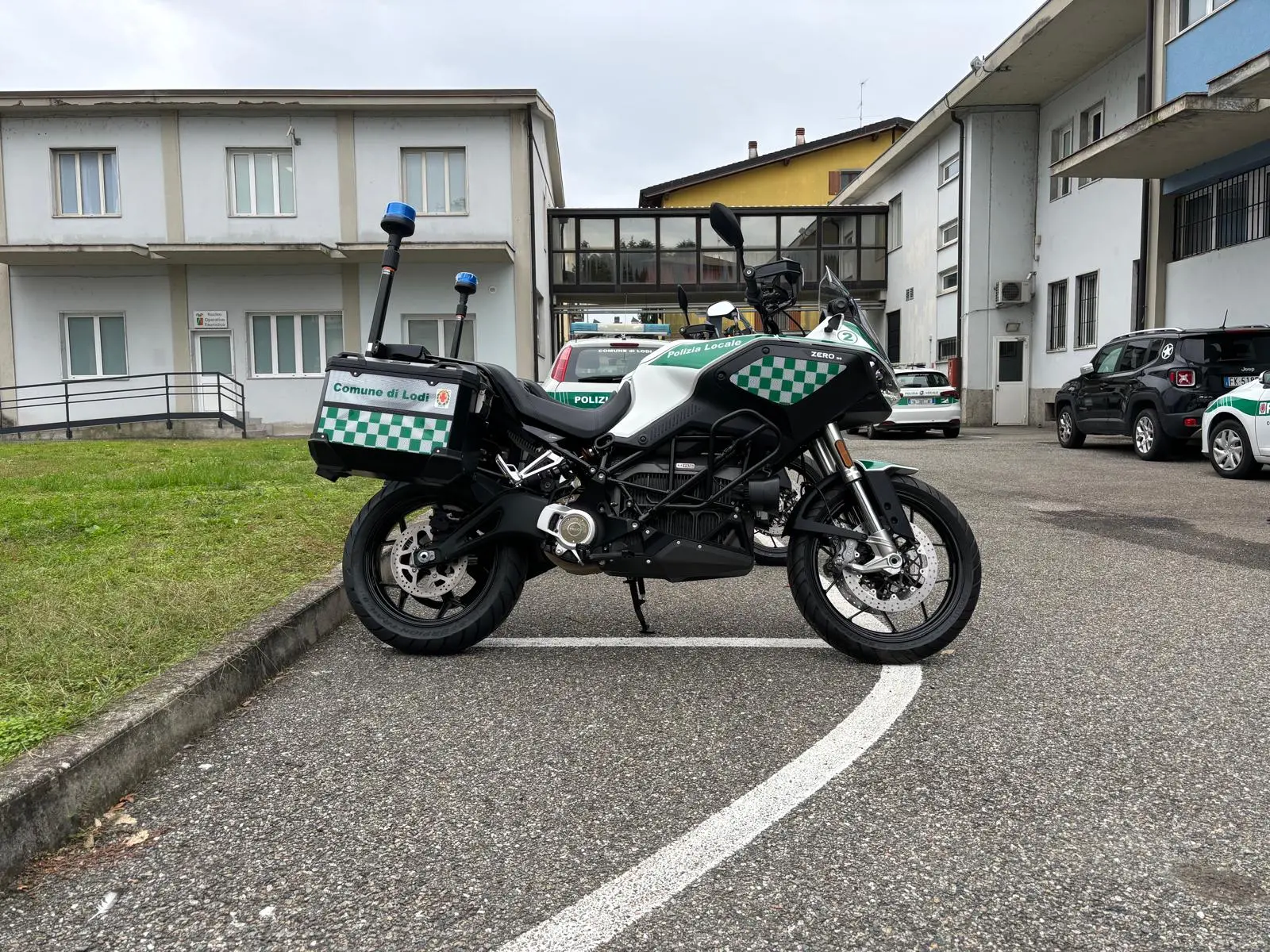 Zero Motorcycles è partner della polizia locale di Lodi