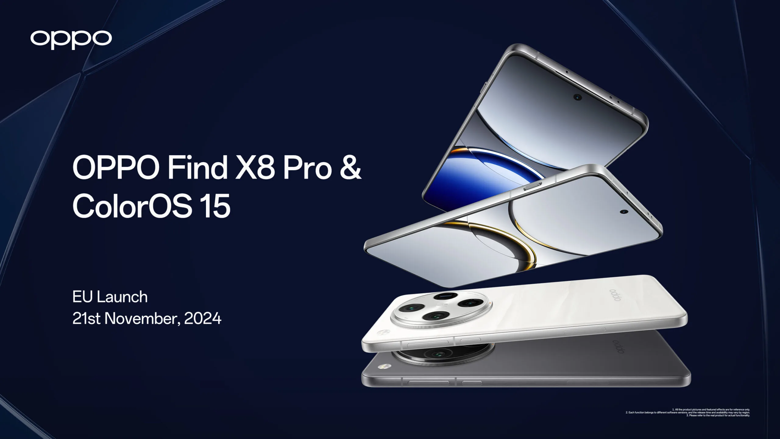 OPPO lancia la serie Find X8 e ColorOS 15