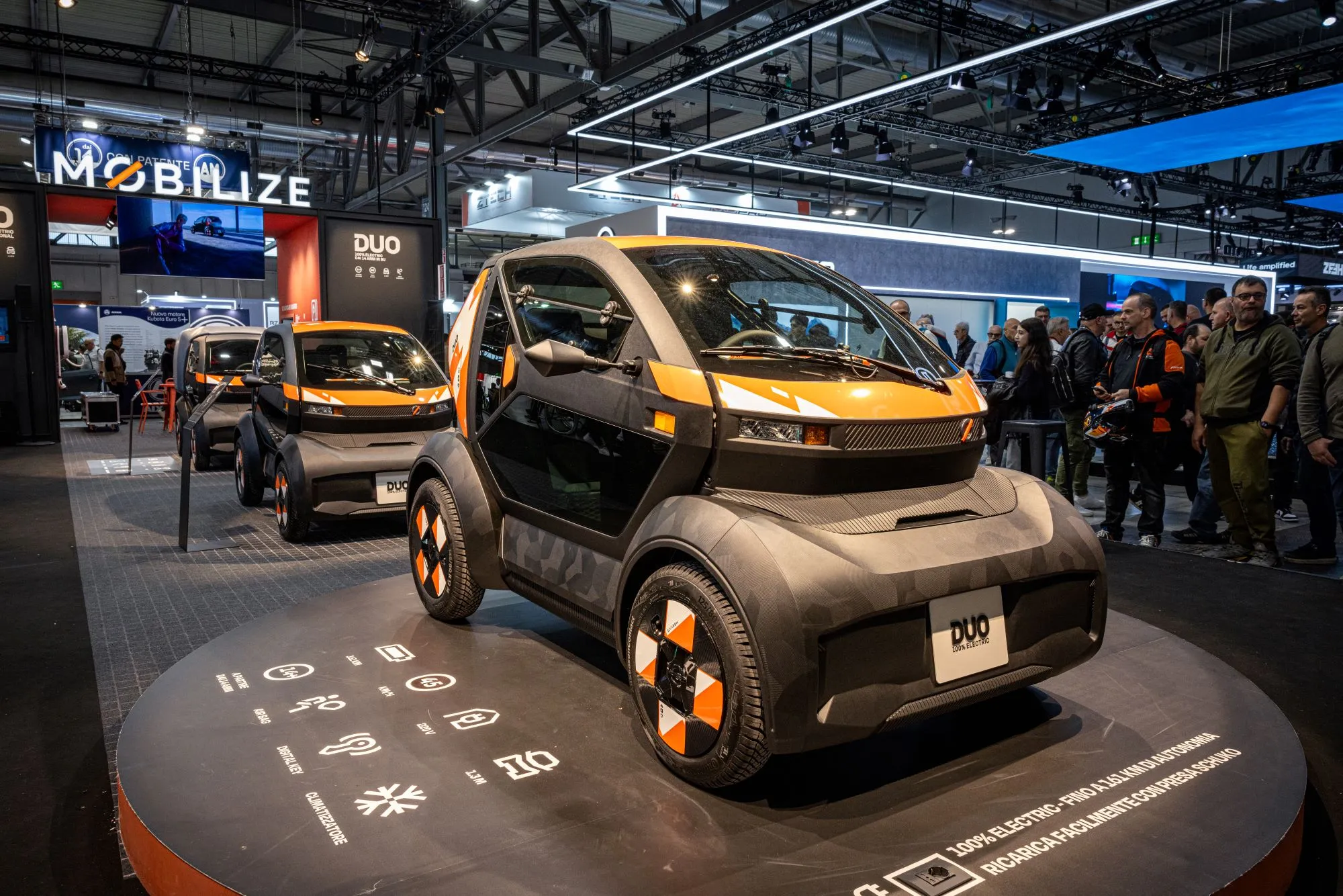 Mobilize incanta il pubblico a EICMA 2024 con Duo e Bento