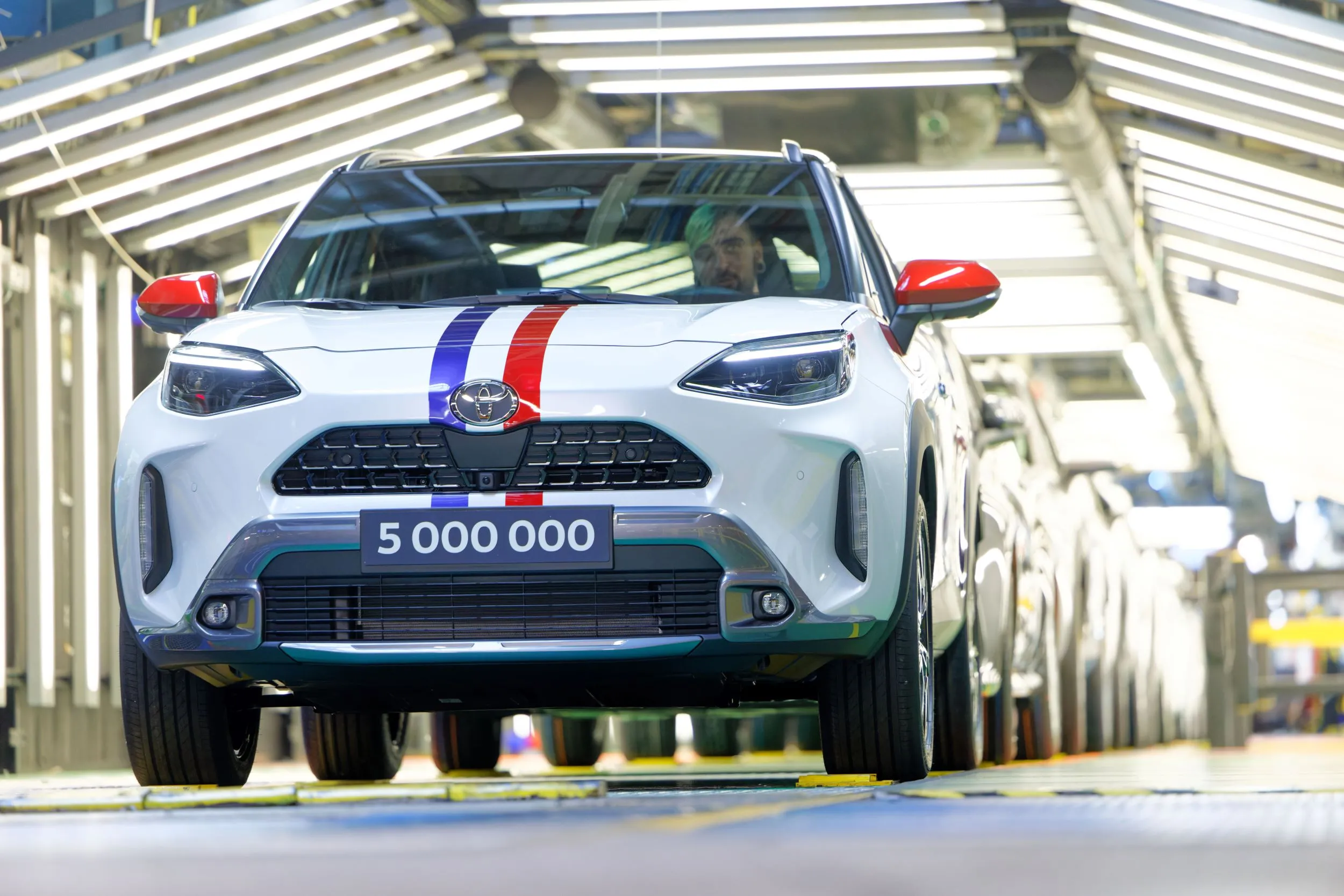 Toyota Motor Europe festeggia 5 milioni di veicoli prodotti in Francia