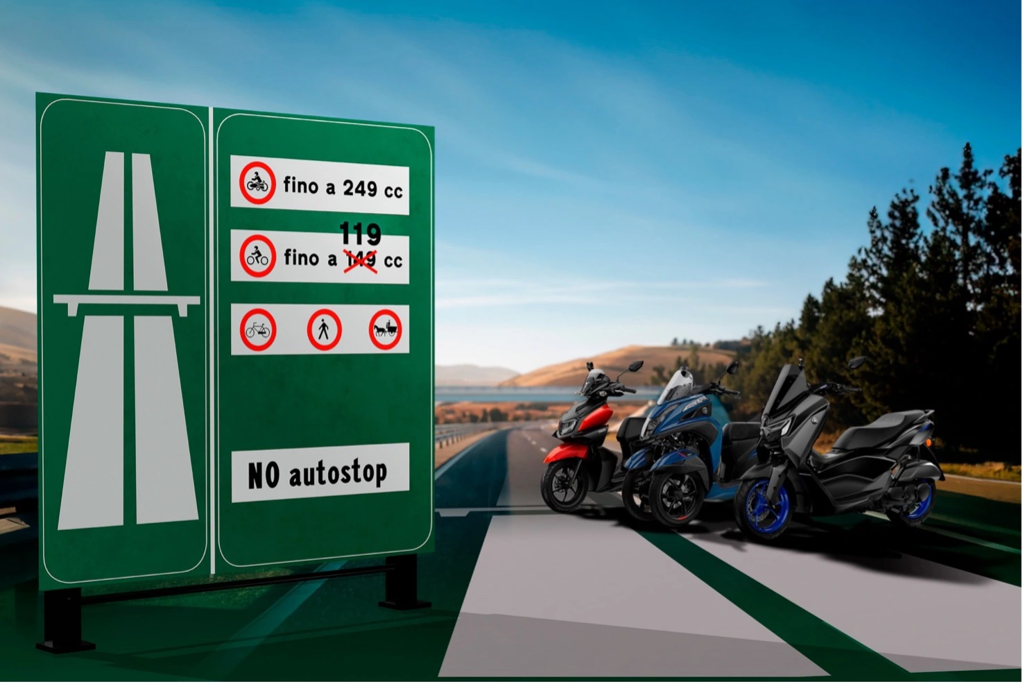 Yamaha: "I 125cc in autostrada saranno una svolta per la mobilità su due ruote"