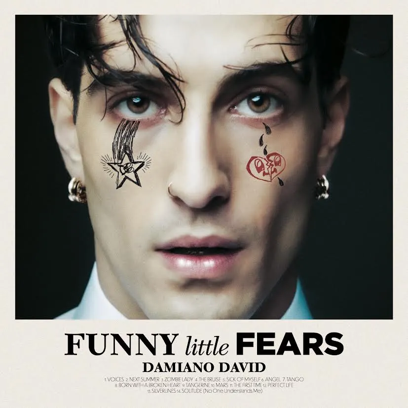 DAMIANO DAVID: è uscito oggi "FUNNY little FEARS", il suo primo album solista