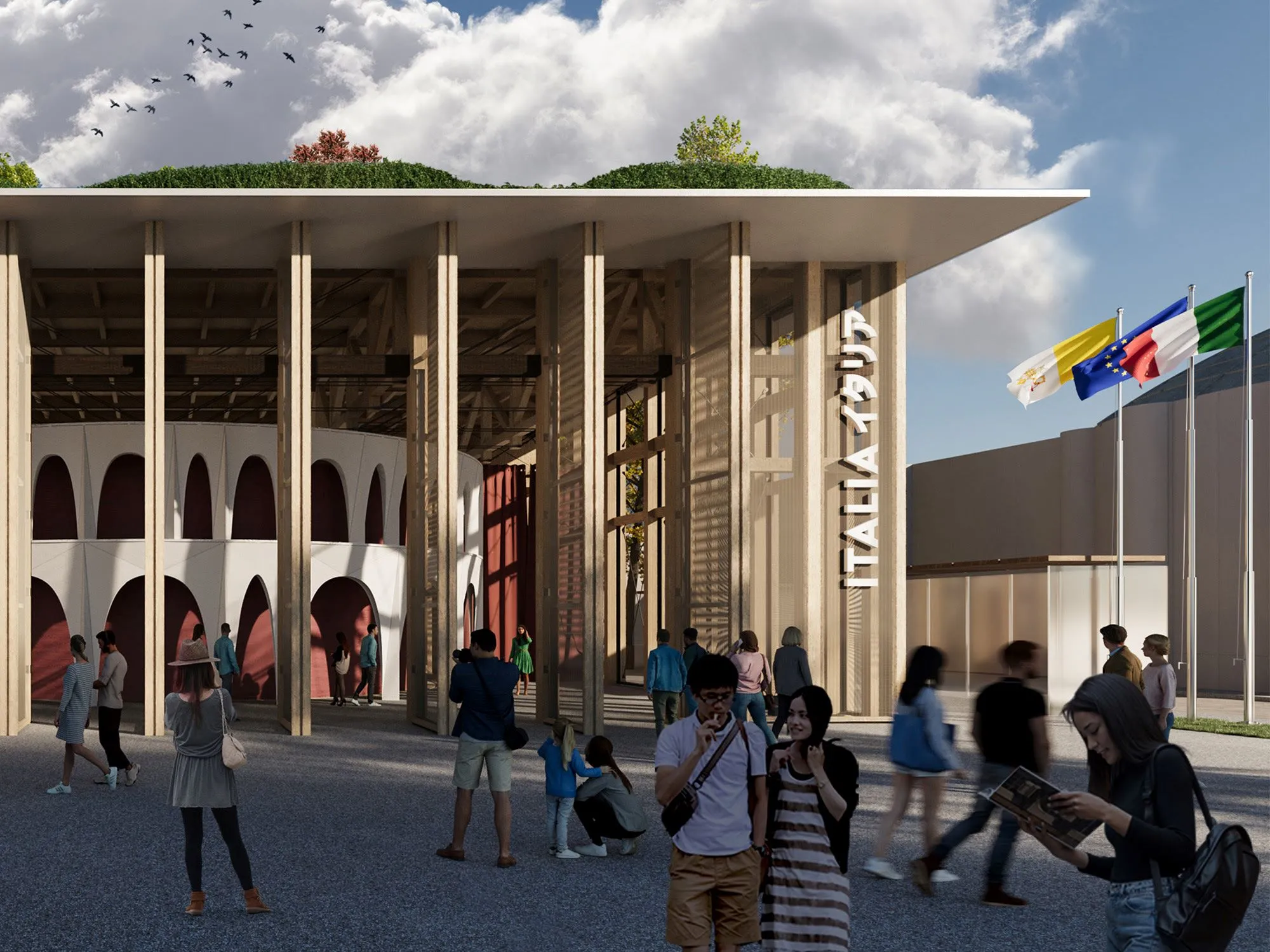 Expo 2025 Osaka: Alcantara impreziosisce il Padiglione Italia