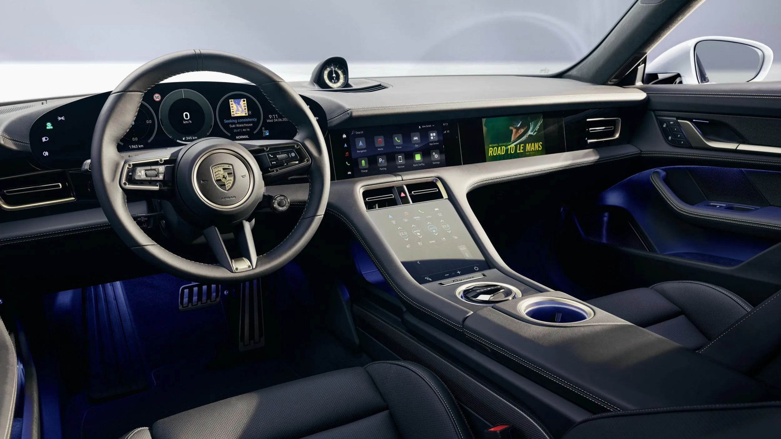Porsche rivoluziona l'infotainment: nuove funzioni per 911, Taycan, Panamera e Cayenne