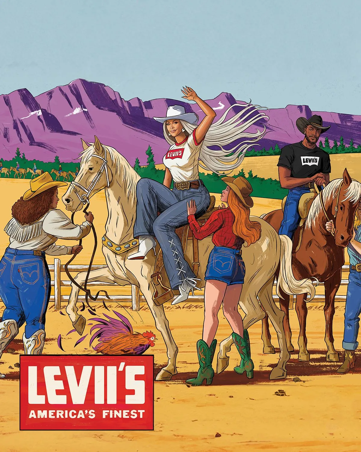 Levi’s e Beyoncé: una capsule collection che reinventa lo stile iconico