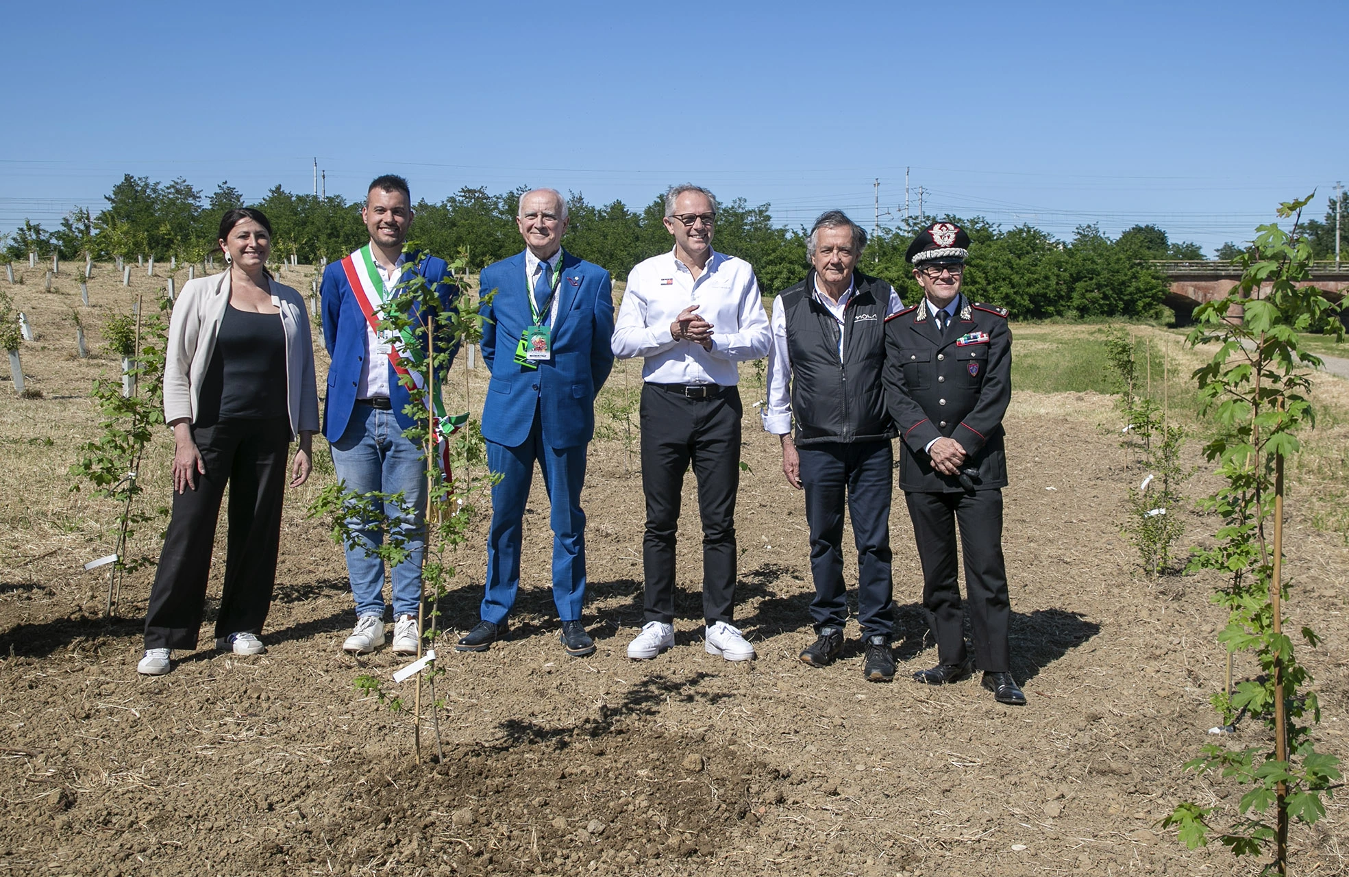 F1 Imola, ACI e Carabinieri Forestali: “Ogni pilota un albero"