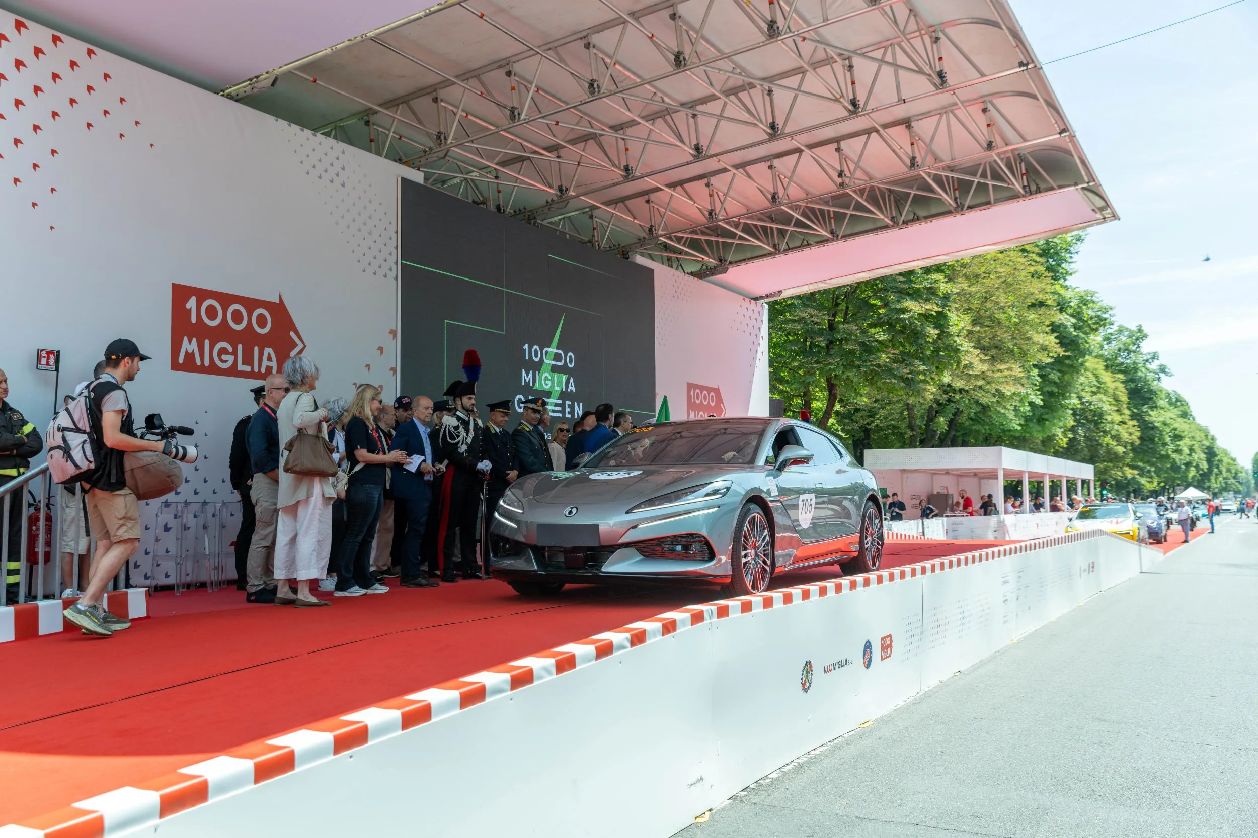 DENZA Z9GT debutta alla 1000 Miglia Green 2025