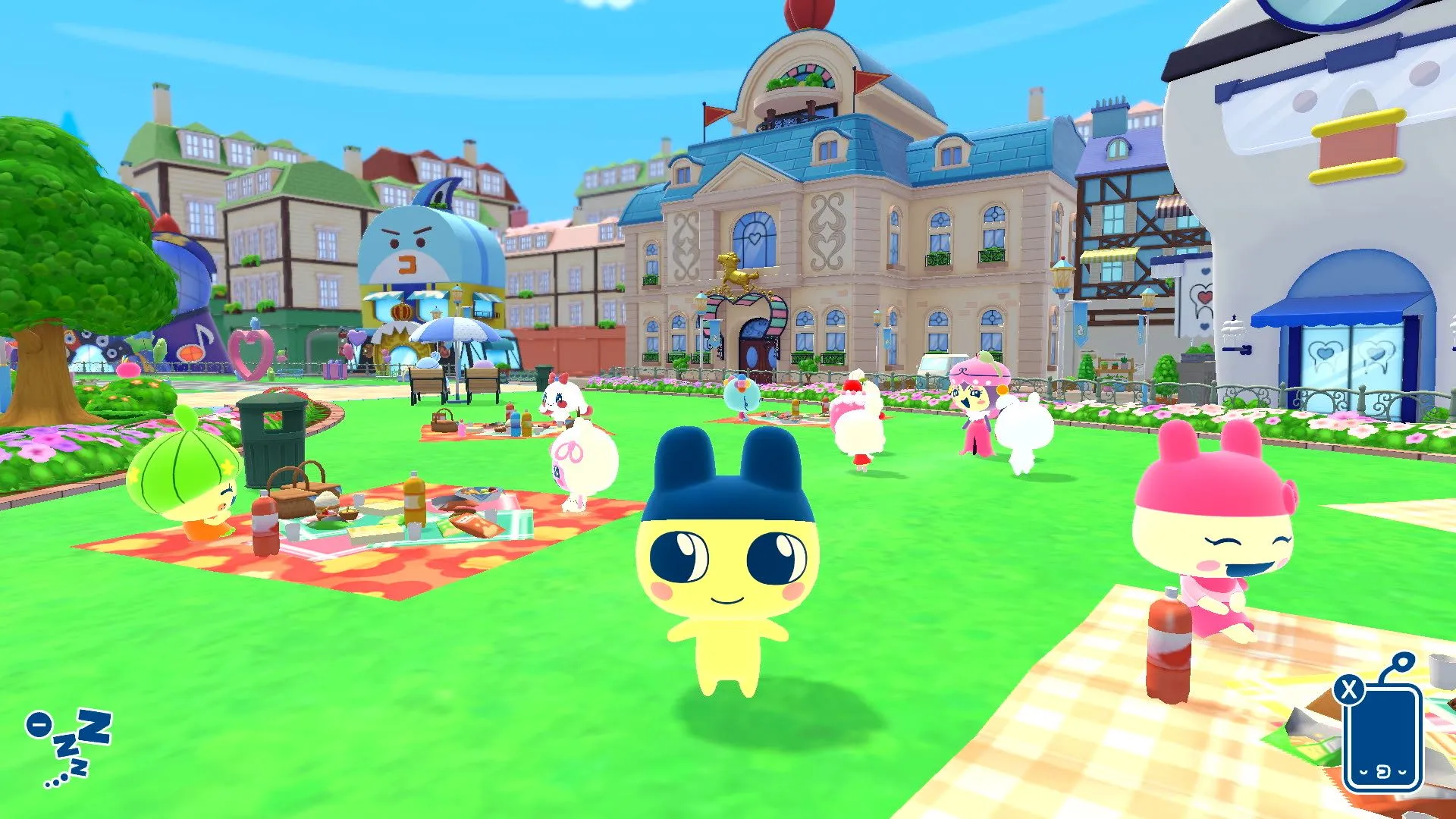 Bandai Namco lancia TAMAGOTCHI PLAZA su Nintendo Switch 2