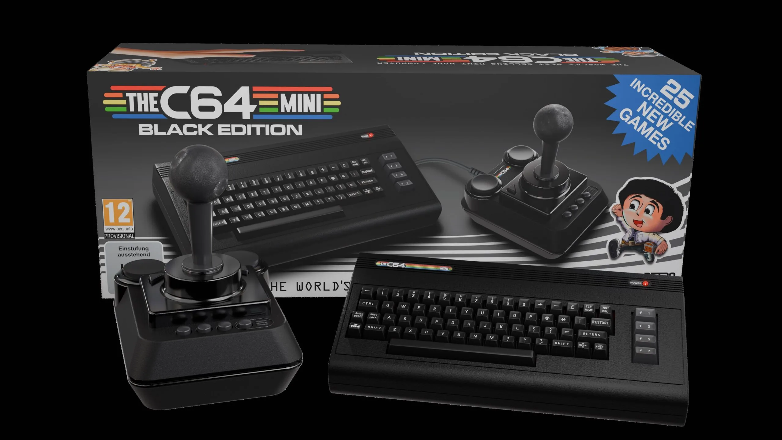 PLAION REPLAI E Retro Games Ltd. Lanciano il THEC64 Mini - Black Edition
