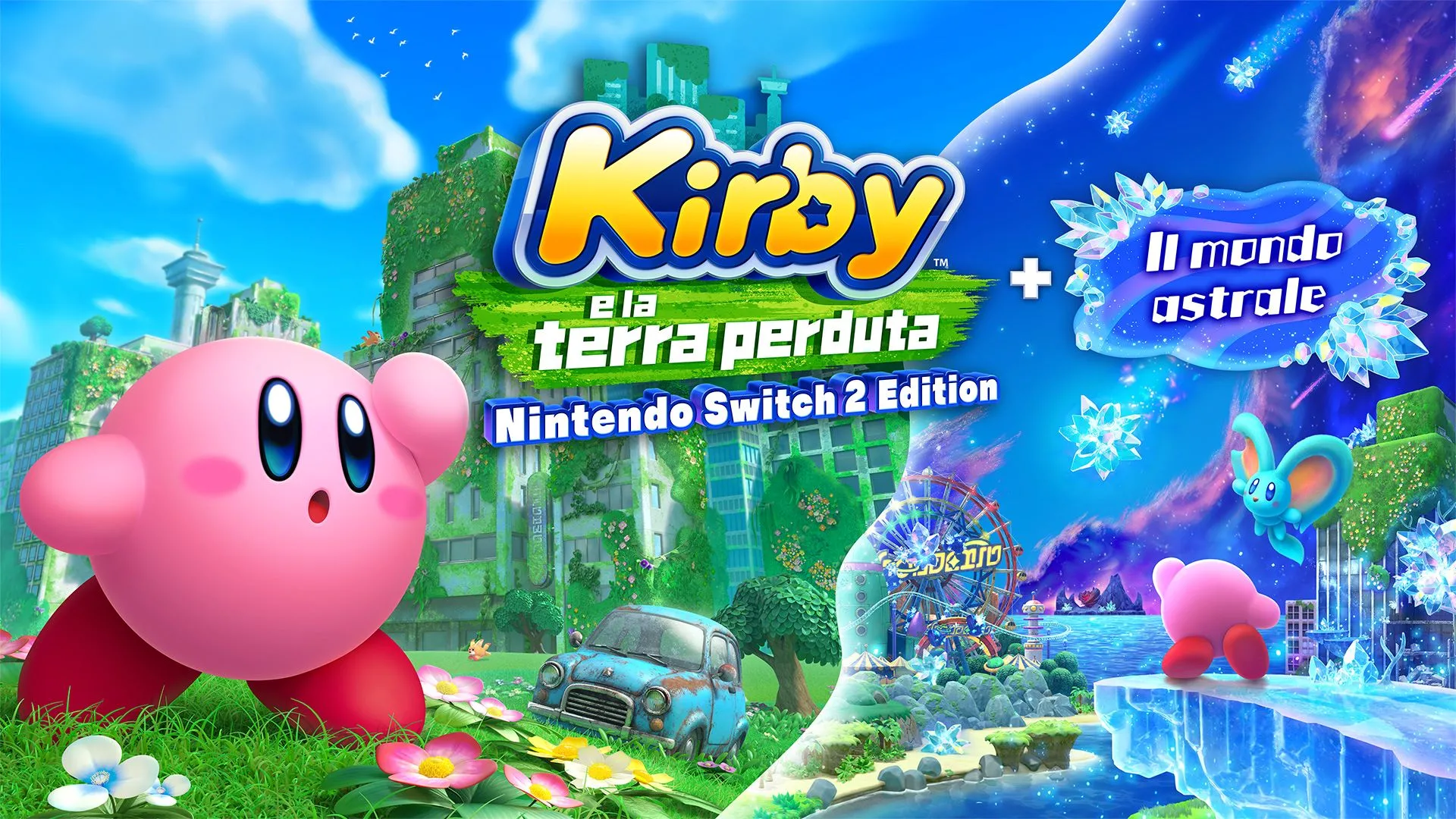 Kirby e la terra perduta ritorna con una nuova avventura su Nintendo Switch 2