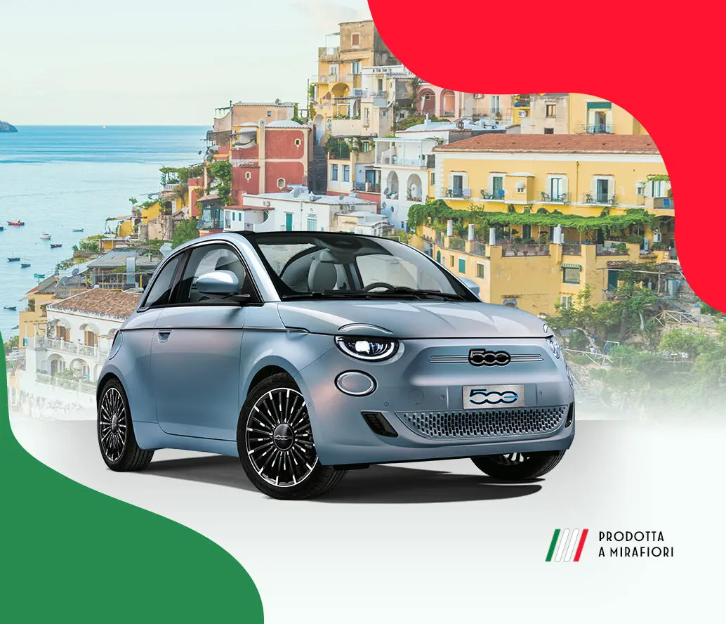 Fiat 500e, con incentivi statali, ora a 9.950 euro