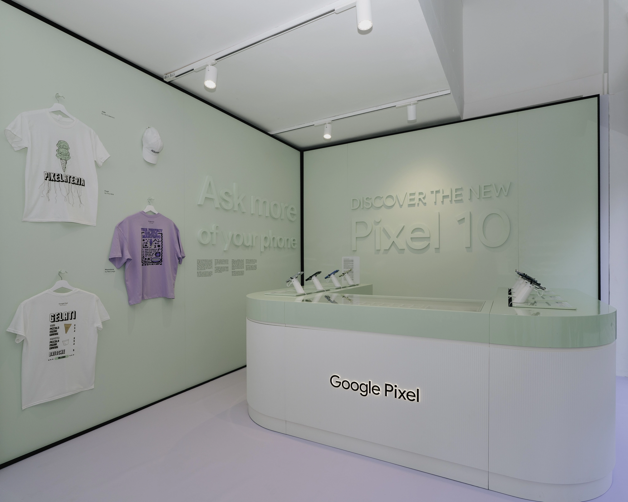 Google Pixel 10 arriva a Corso Garibaldi a Milano con la Pixelateria