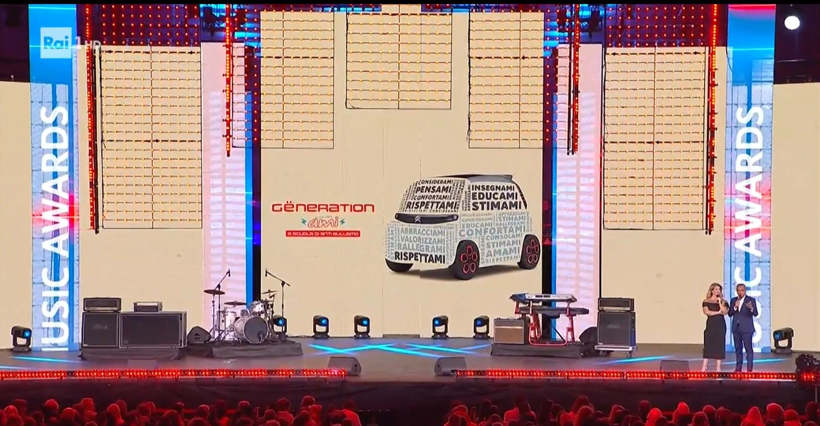 Citroën protagonista ai Tim Music Awards 2025 con “Generation Ami – A Scuola Di Antibullismo”