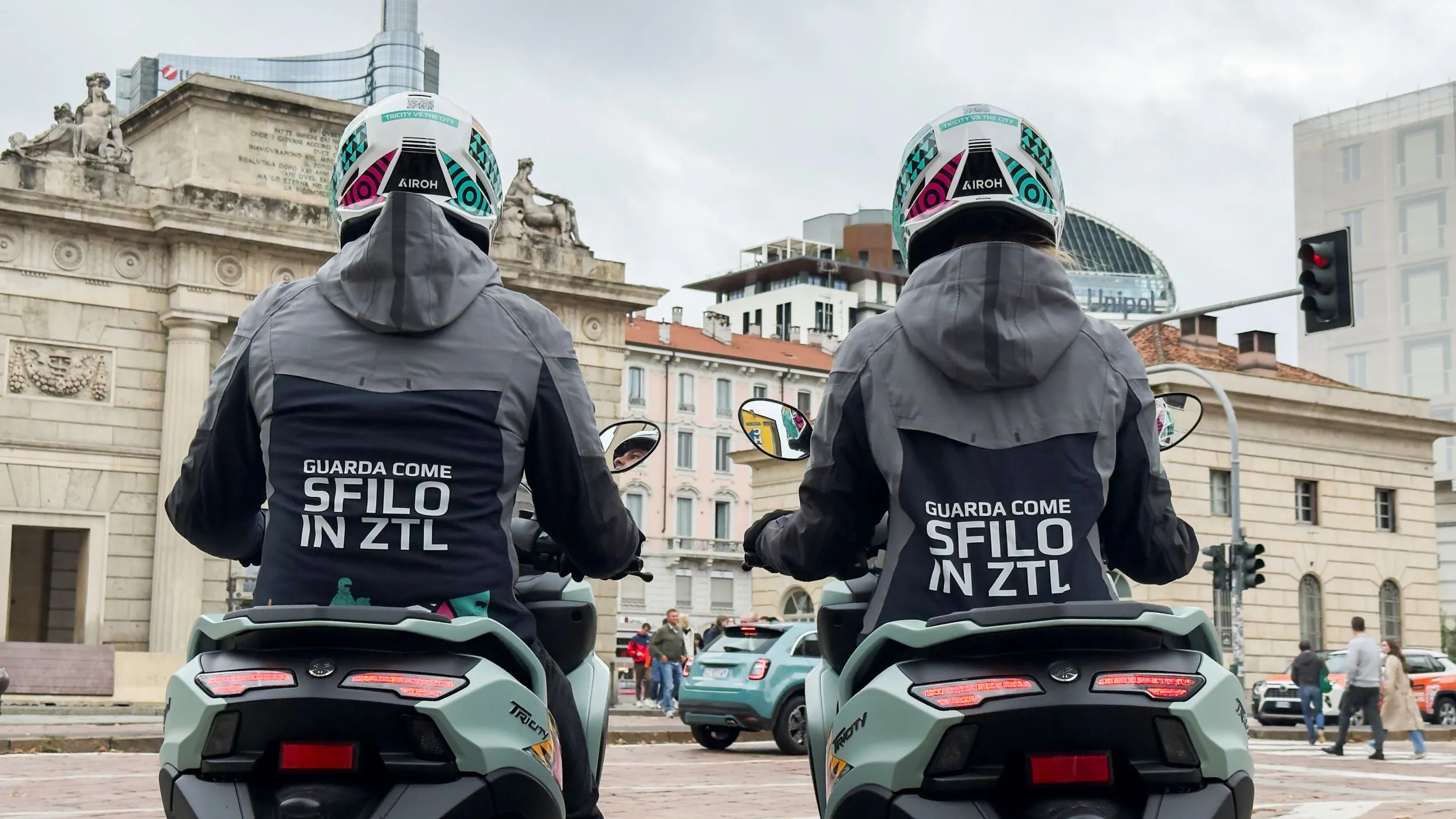 Yamaha trasforma Milano con il Guerrilla Marketing: TRICITY VS THE CITY