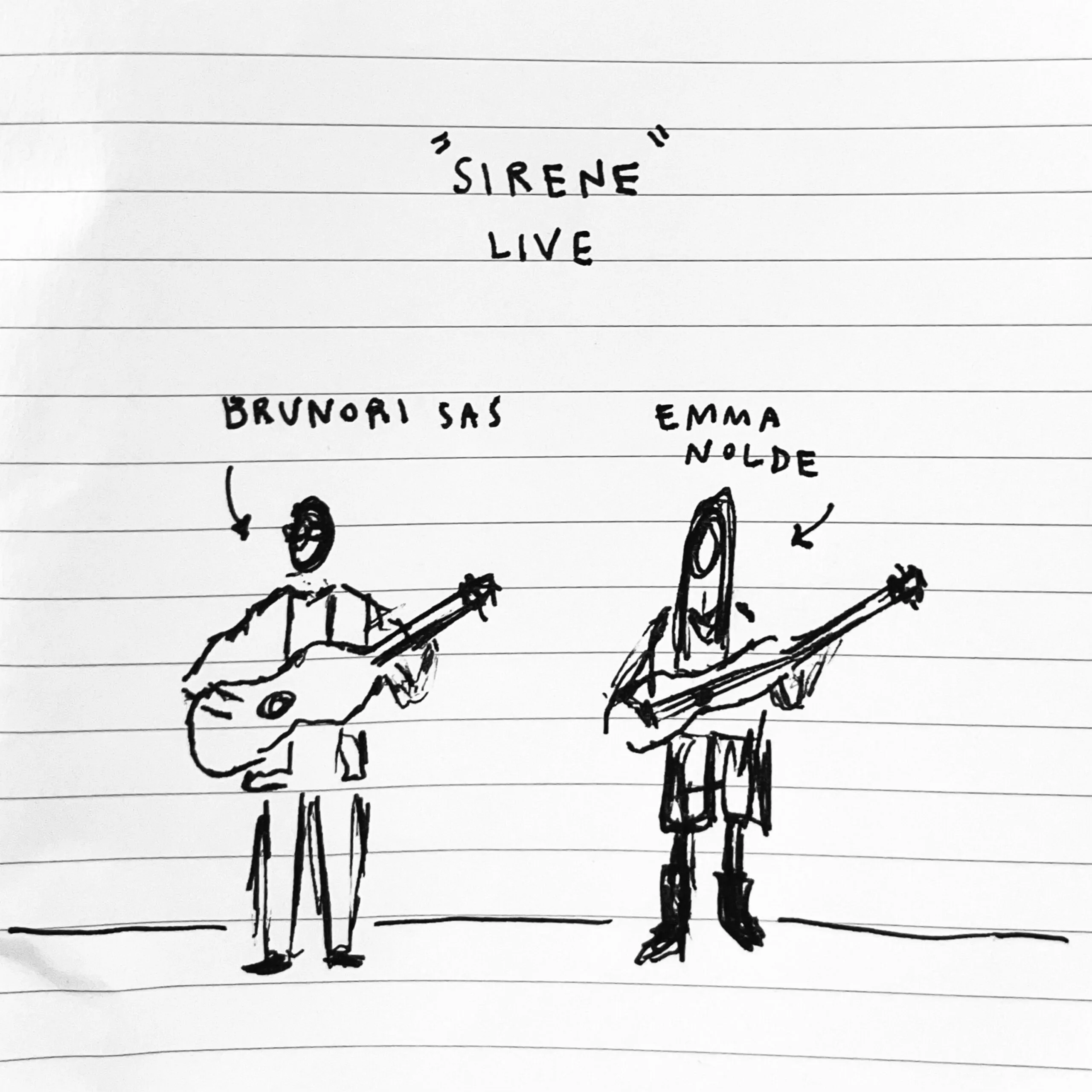 EMMA NOLDE con BRUNORI SAS per l'anniversario dell'album "NUOVOSPAZIOTEMPO"