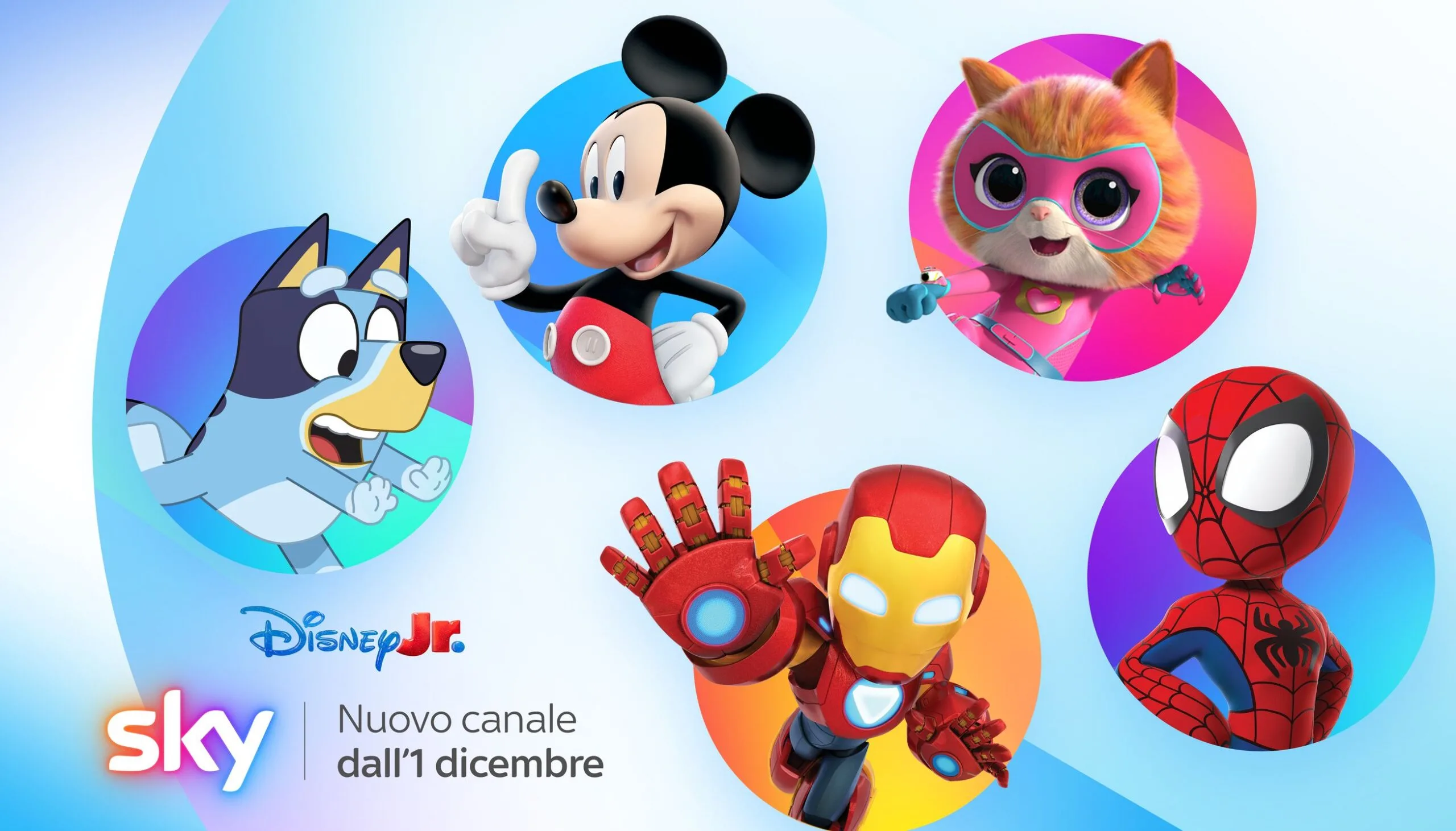 Dal 1° dicembre arriva su Sky Disney Jr.: il canale dedicato alla fantasia dei più piccoli
